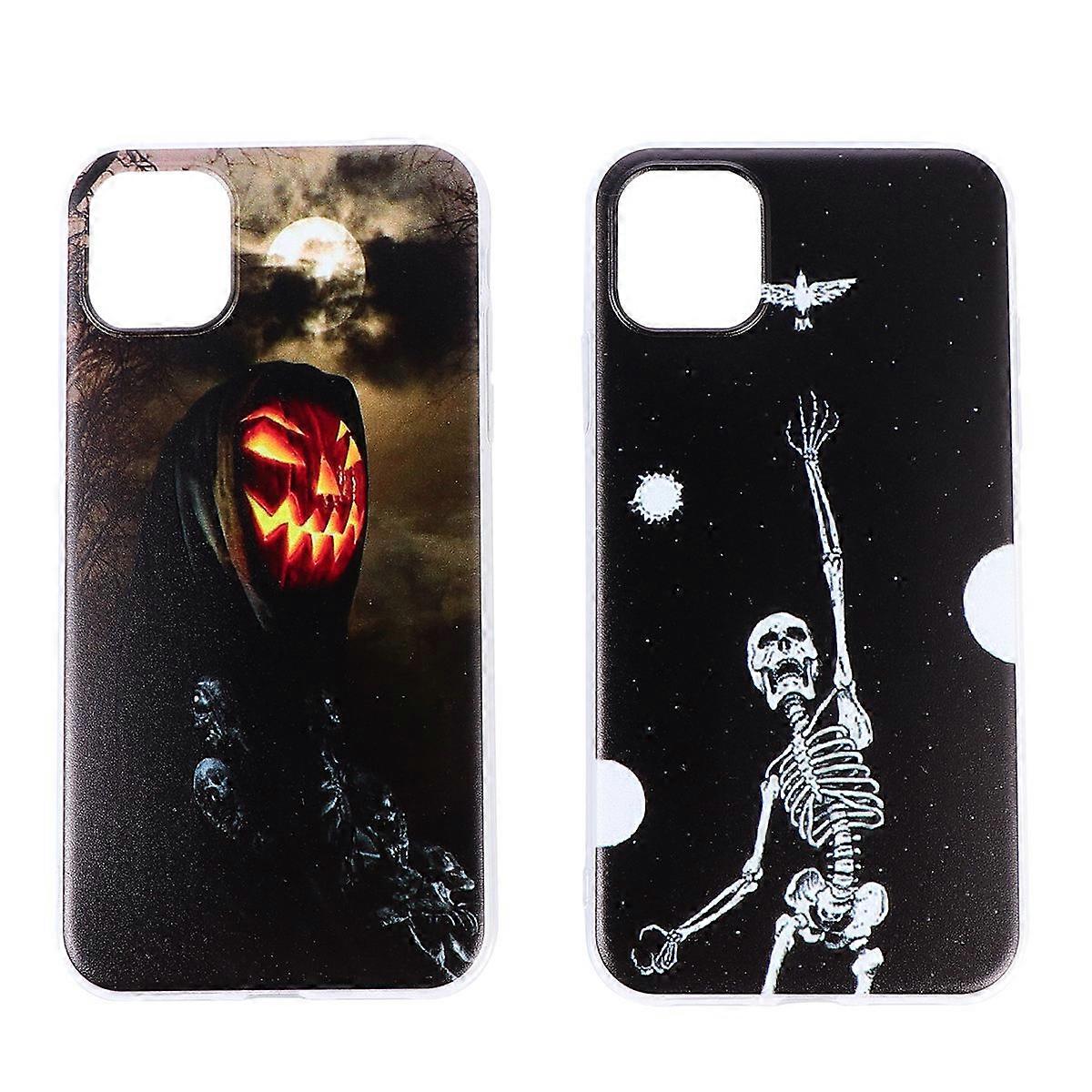 Protective Phone Case Tpu Shell for Halloween Phone 4Pcs Compatible 11