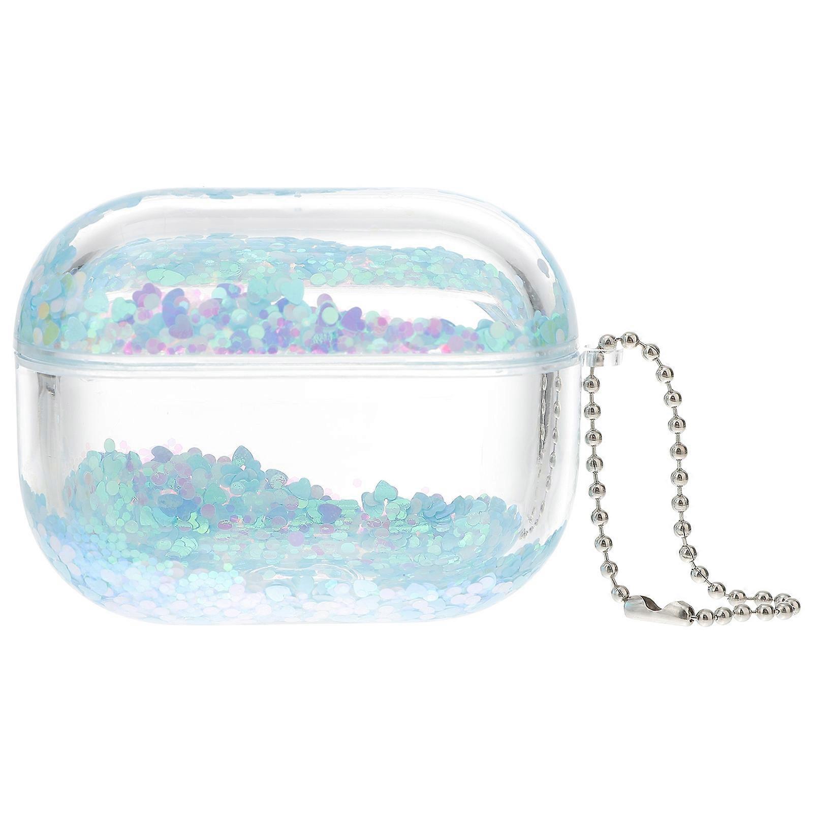 Earbud Case Protector 1Set Designed for Daily Use and Outdoor Activities in Pink Sequin Offering Scratch Proof Features