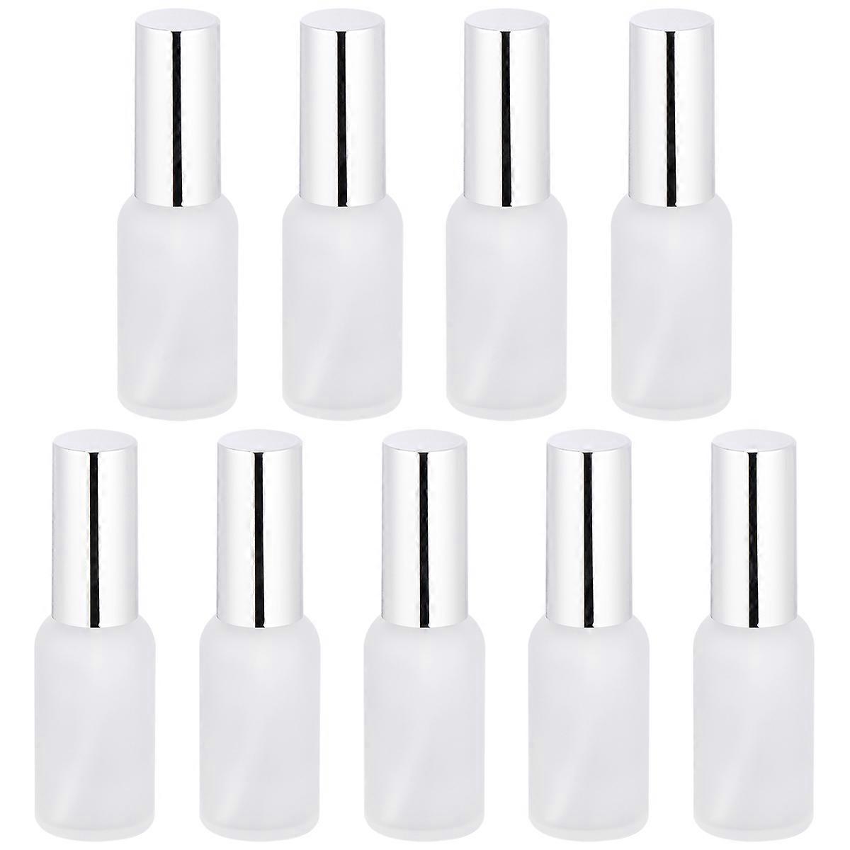 Refillable Bottle Glass Spray Bottle for Storage Use 27Pcs White