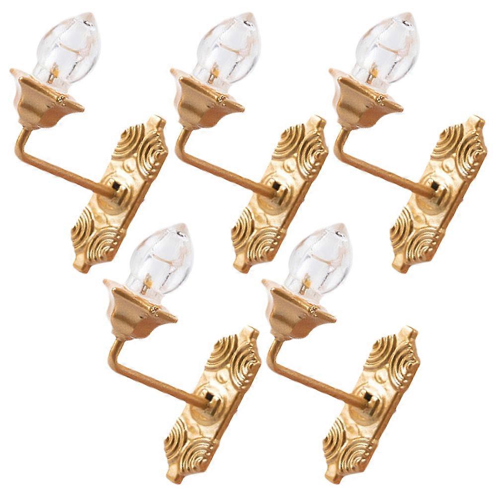 Micro Landscaping Lamp Luminous Wall Lamp For Building Model Materials Warm White Light 20Pcs
