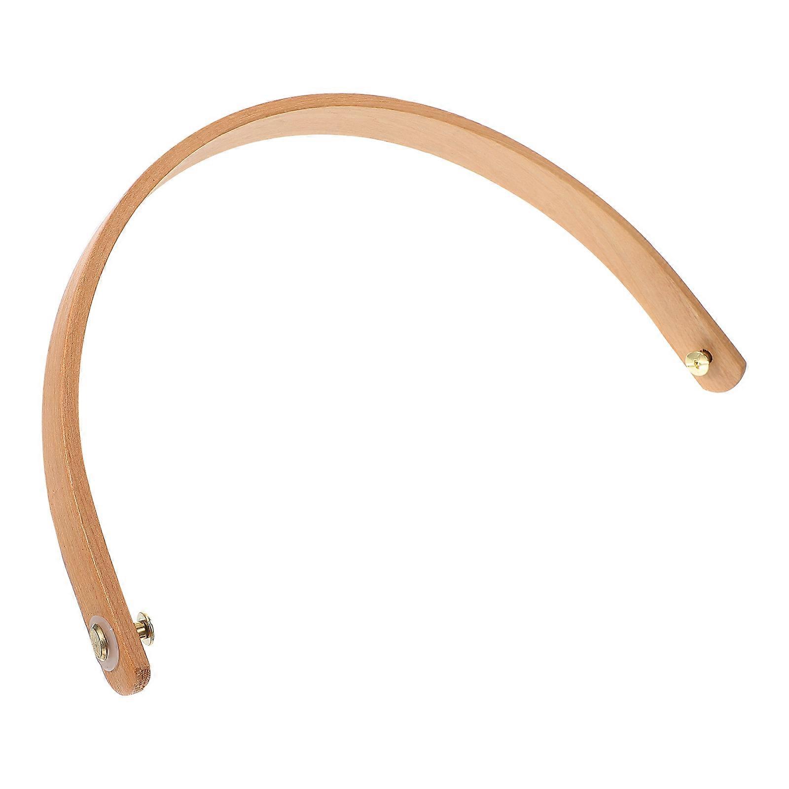 3Pcs U-Shaped Wooden Ice Bucket Handle Replacement Strong Grip For Cooking Utensils Professional Application