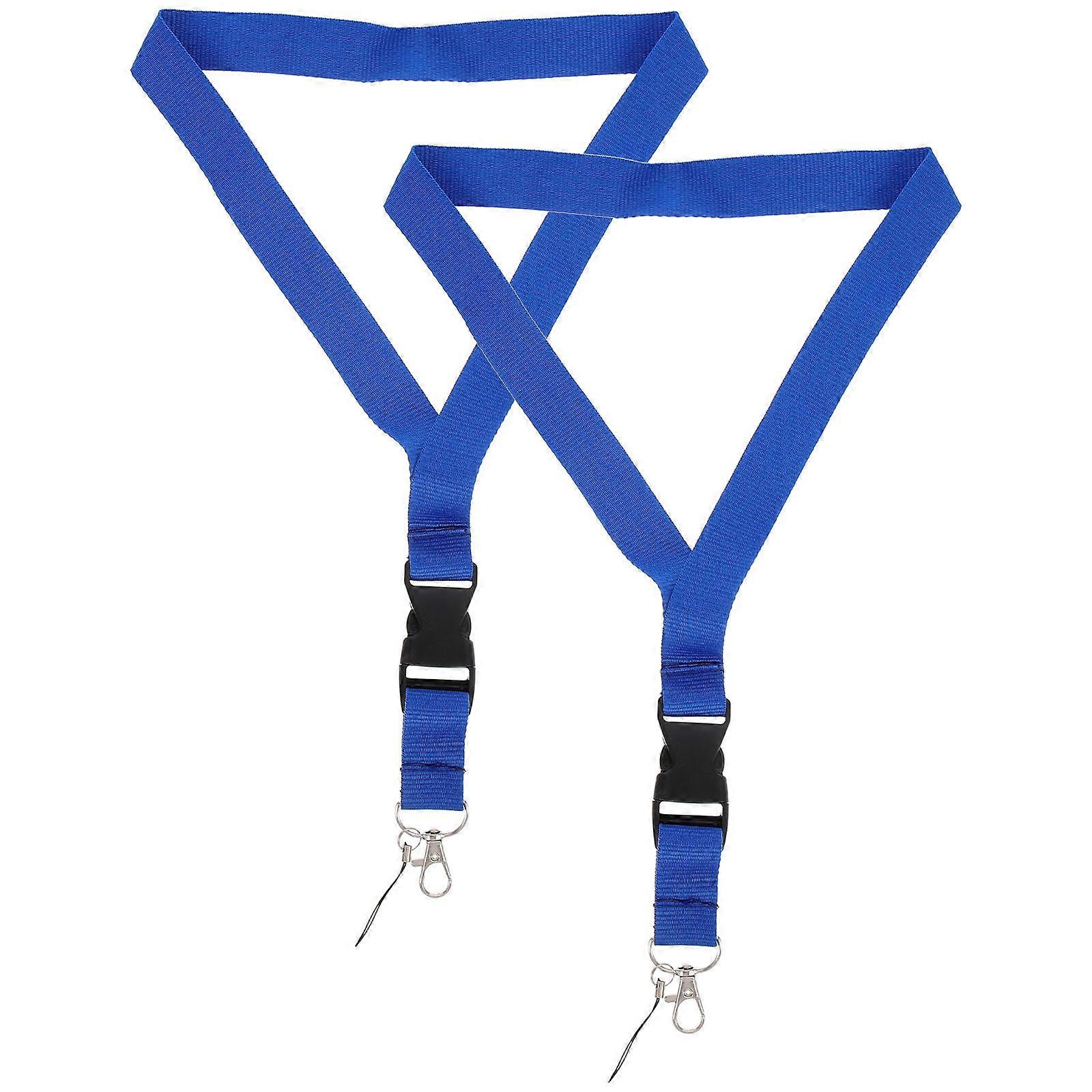 Cell Phone Lanyard Key Phone Lanyard Gifting Occasions Polyester Practical Gift 2Set