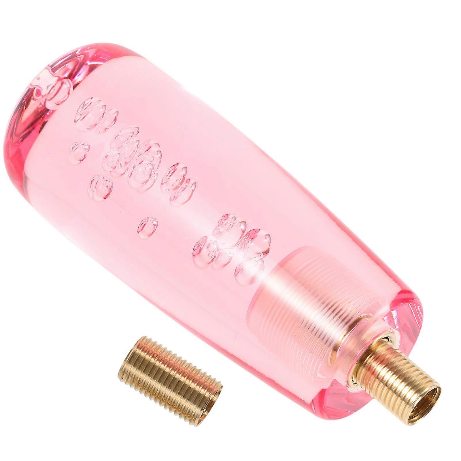 Gear Shift Knob for Manual Car Acrylic Shift Knob Replacement 5Pcs