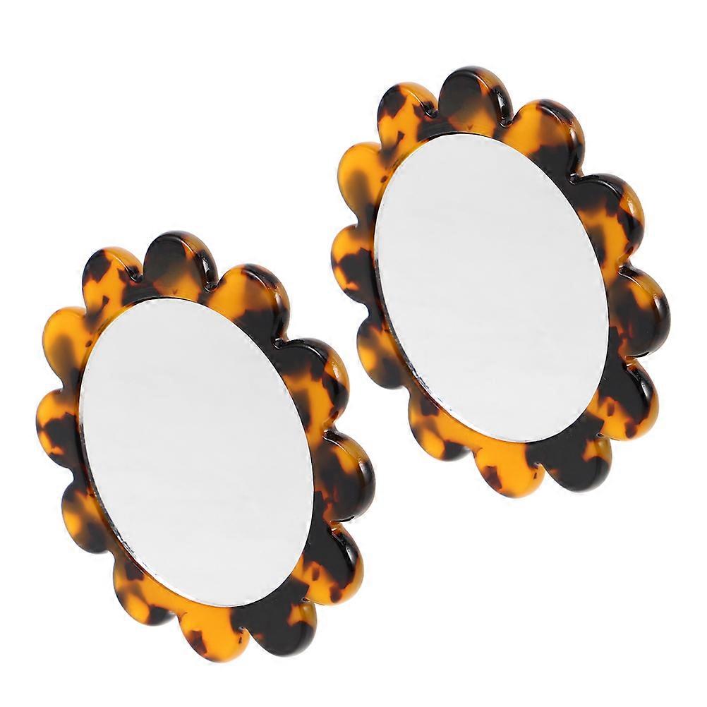 Mini Makeup Mirror Travel Compact Handheld Mirror 10Pcs Pack