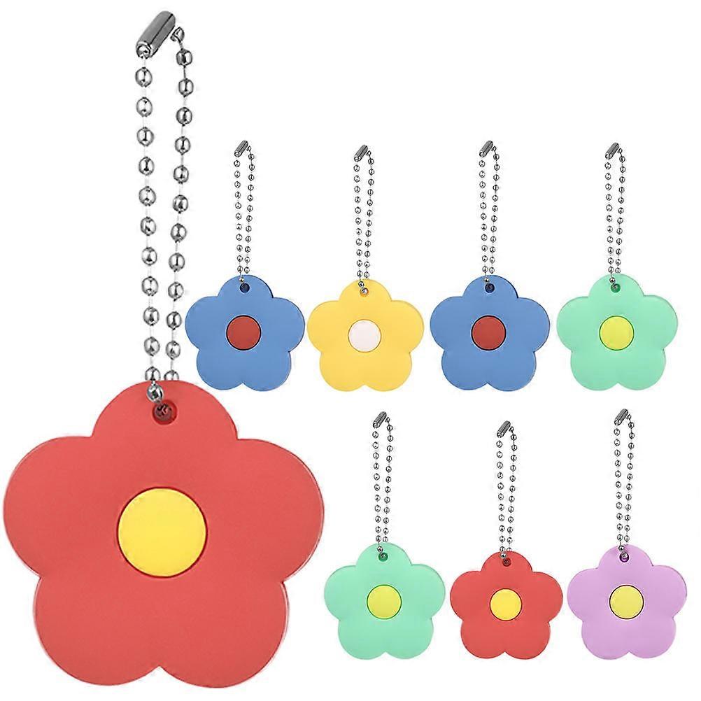Cute Key Identifier Covers For Students 1.69x1.65in Assorted Color Key Protection 40Pcs