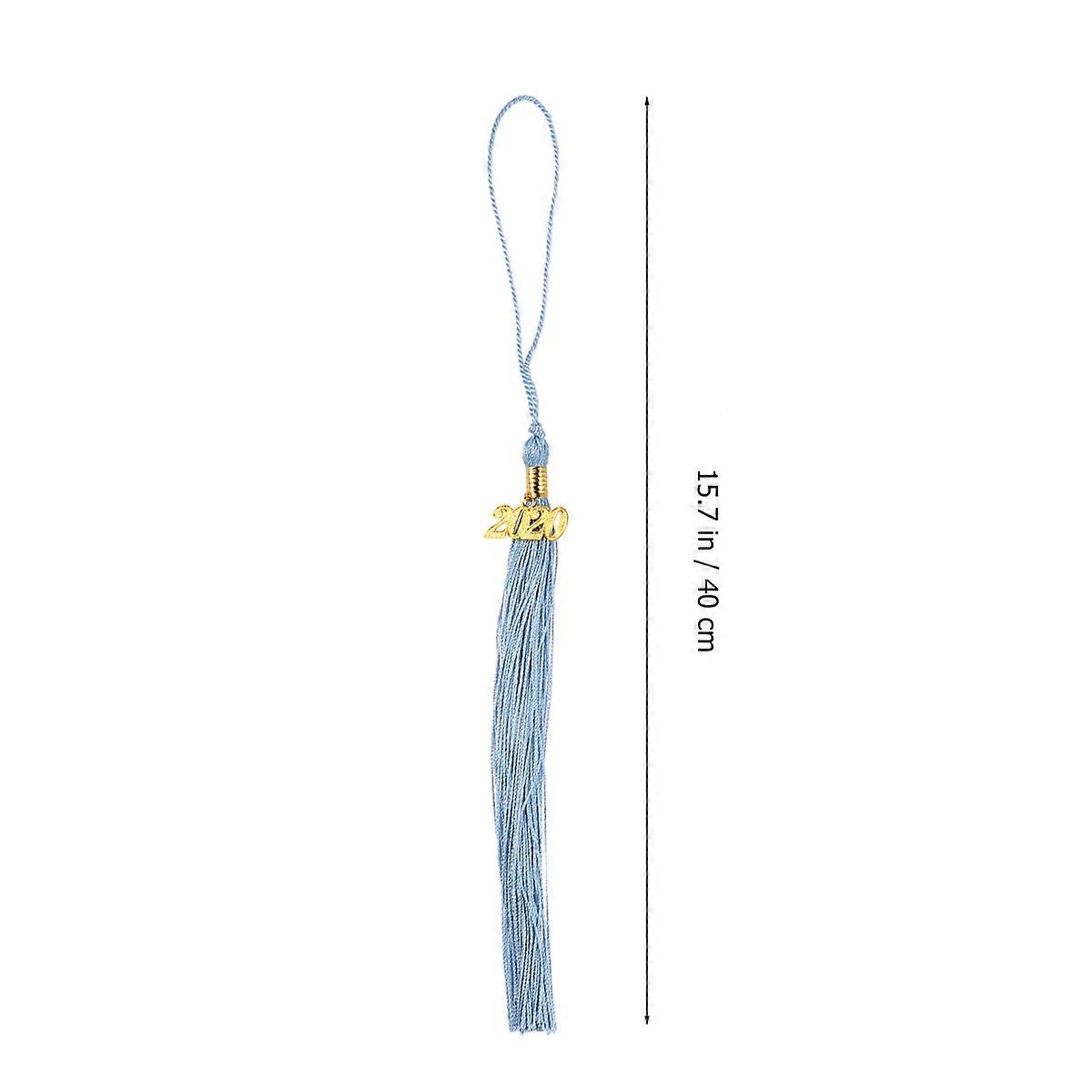 Graduation Tassel Decorative Sky- .5x40cm Polyester Material for Students 10Set