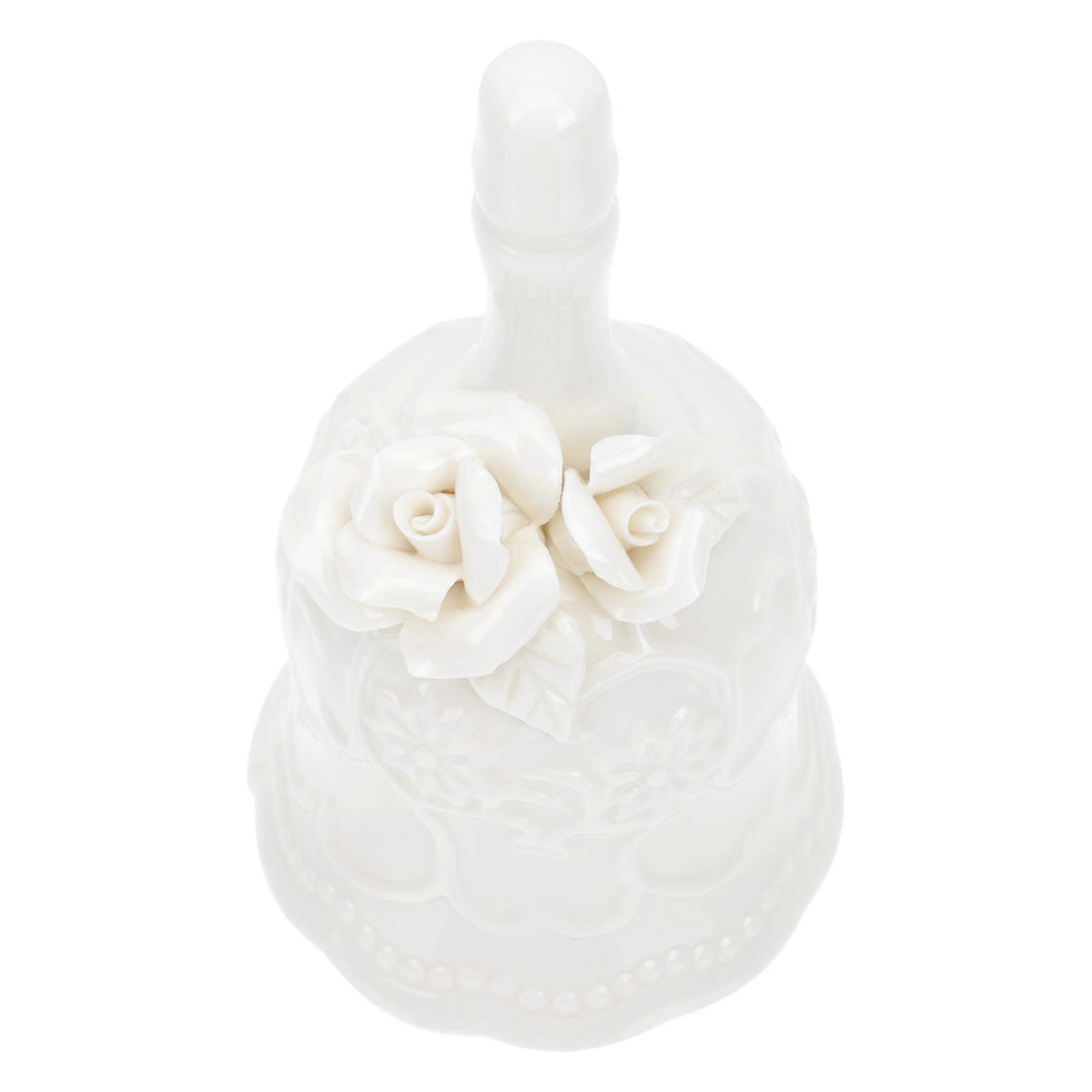 Dinner Bell Handmade Ceramic Bell Call for Assistance Indoor Use 1Set