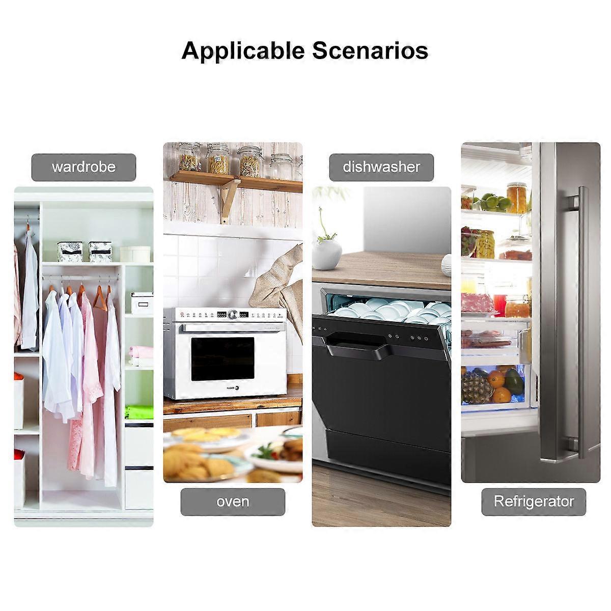 Decorative Refrigerator Handle Cover for Kitchen Use Purple Cloth