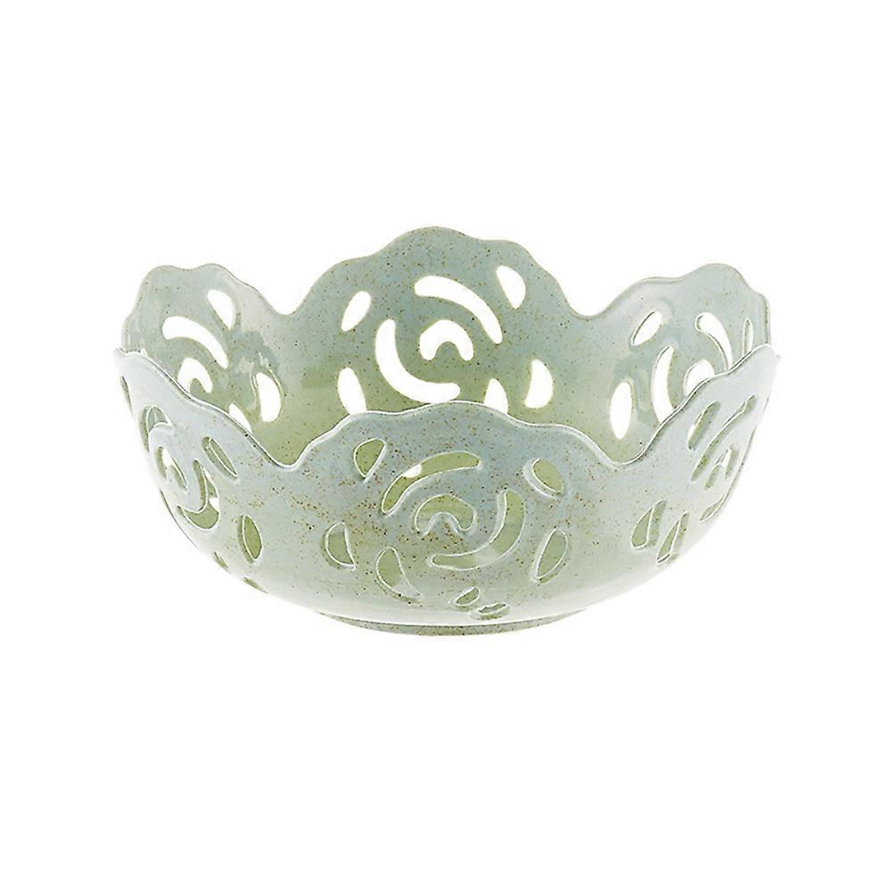Modern Fruit Bowl Nordic Style Portable Fruit Basket Random Color 15x15x10cm 1PC