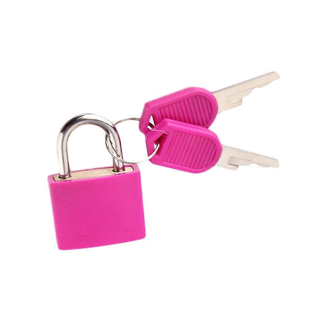 BCMMKLPP Small Mini Strong Steel Padlock Travel Suitcase Diary Lock With 2 Keys