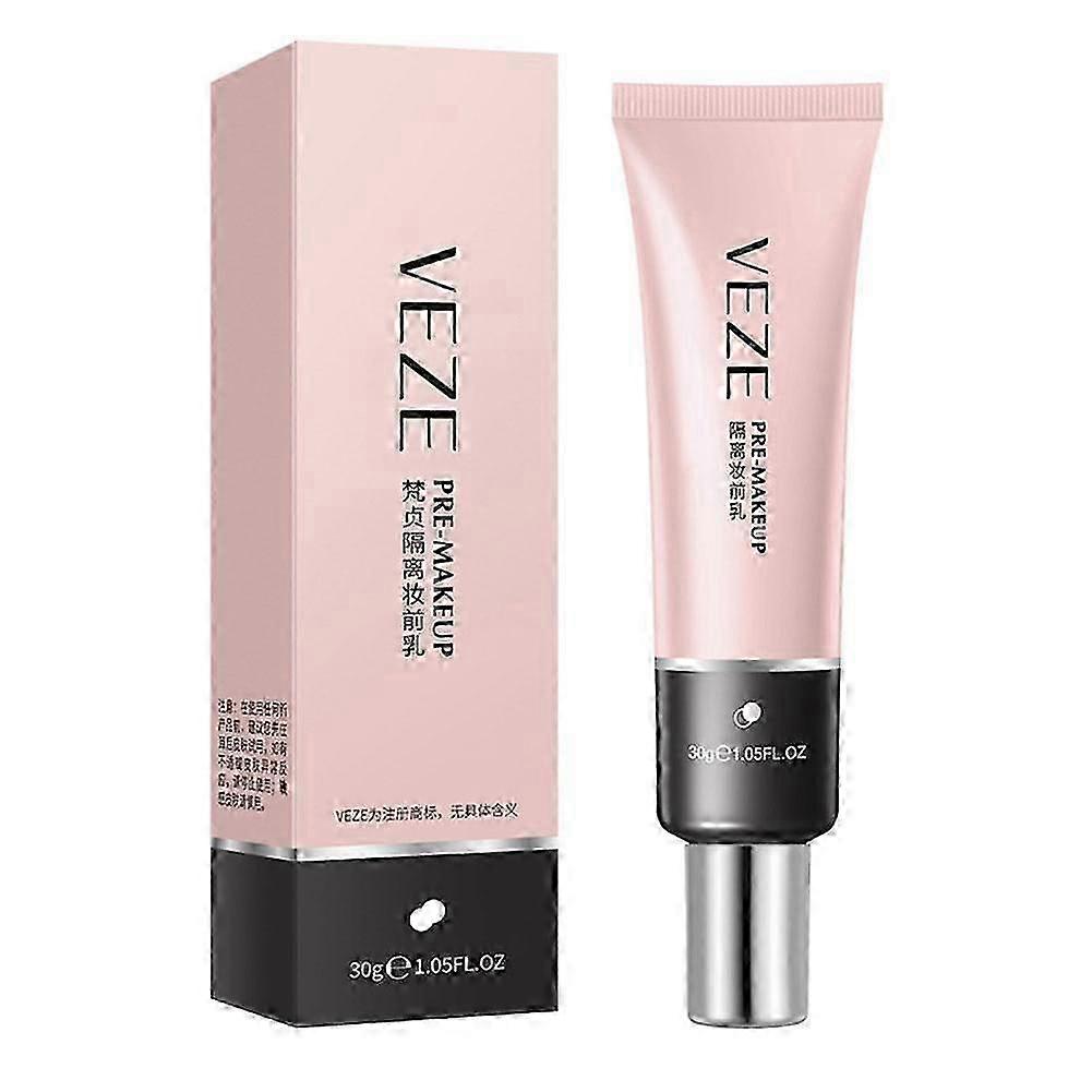 Primer (A) $VEZE Fanzhen Primer Lightweight, breathable, natural concealer, non-greasy, bare makeup primer, 30g