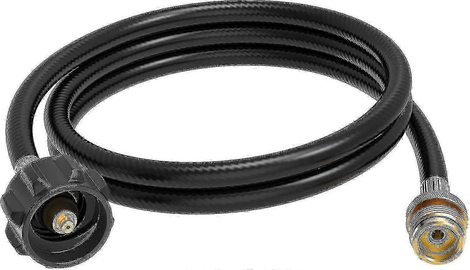 25-26 6 Ft Propane Adapter Hose 1 Lb To 20 Lb Converter For Weber Q Gas Grill 1 Pc - XC