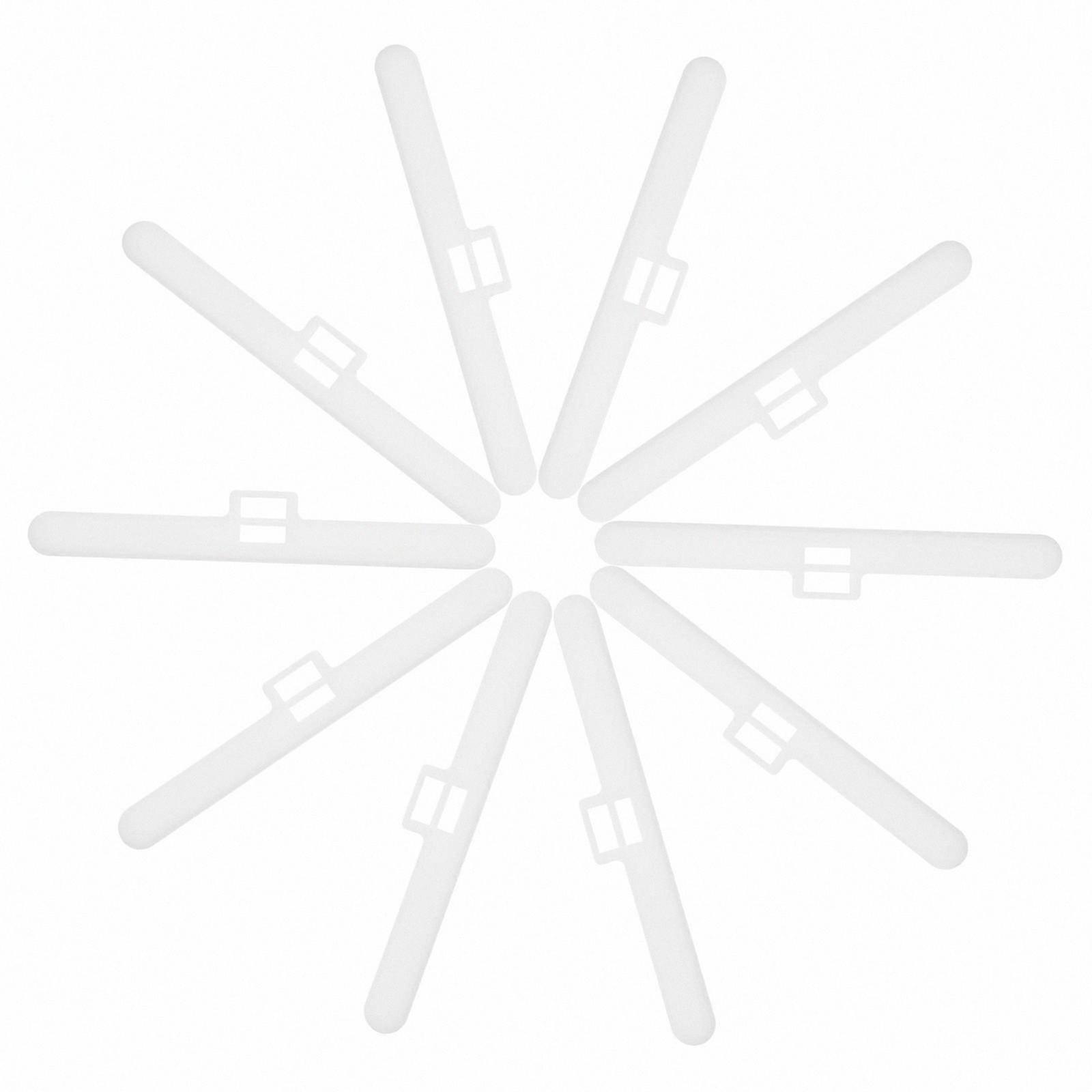 Replacement Slats for Vertical Blinds 10 Pack Double Hole Plastic Louvers for Home and Office Quick Setup Solution