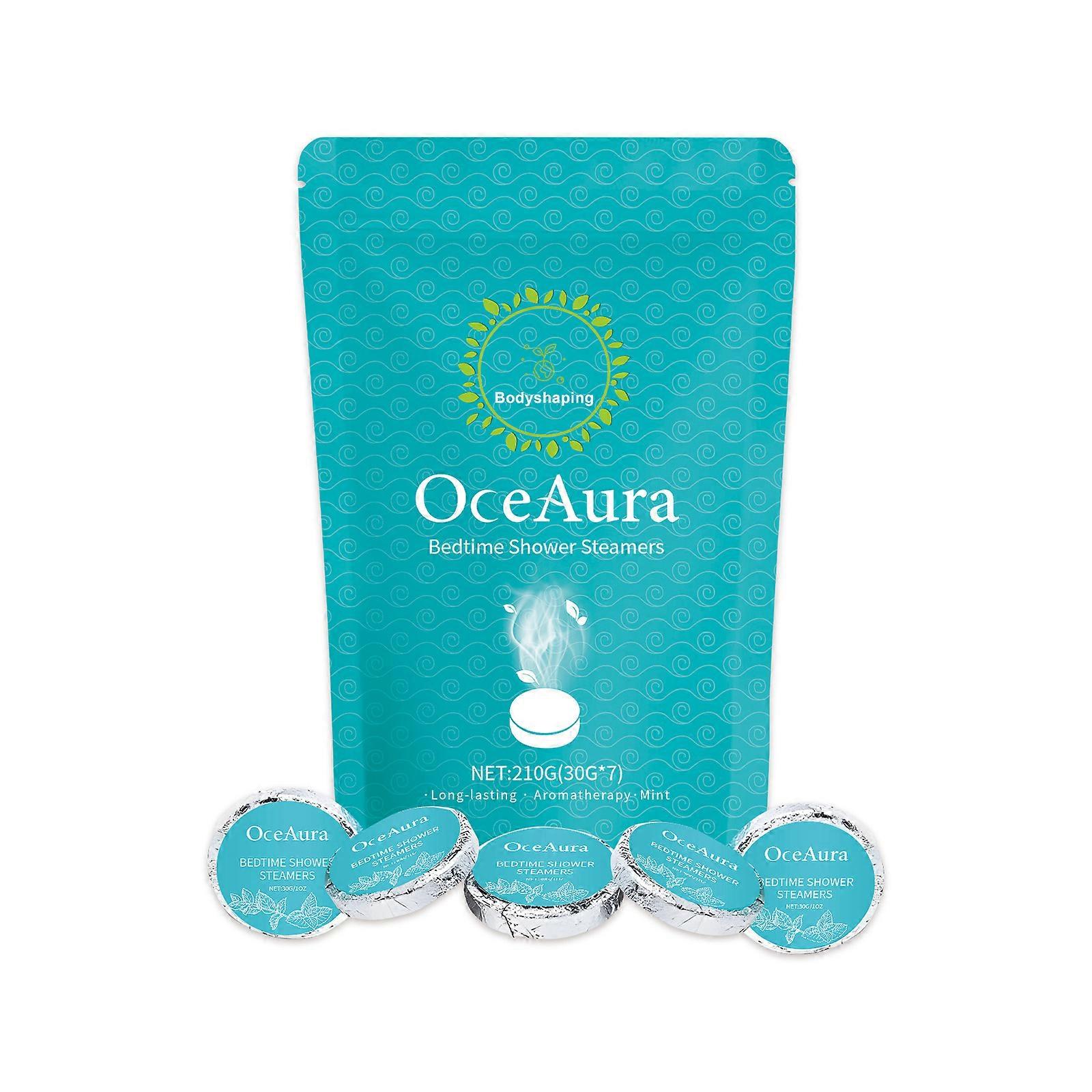 Oceaura Mint Shower Aromatherapy Sheet Gentle Clean Firming Light Skin Comfortable Night Sleep Bath