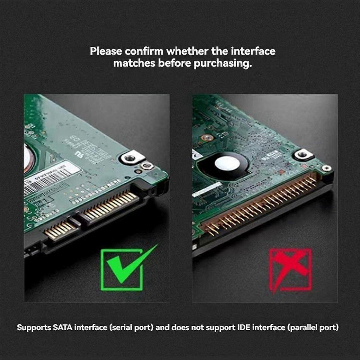 Carcasa externa para disco duro SATA SSD tipo C