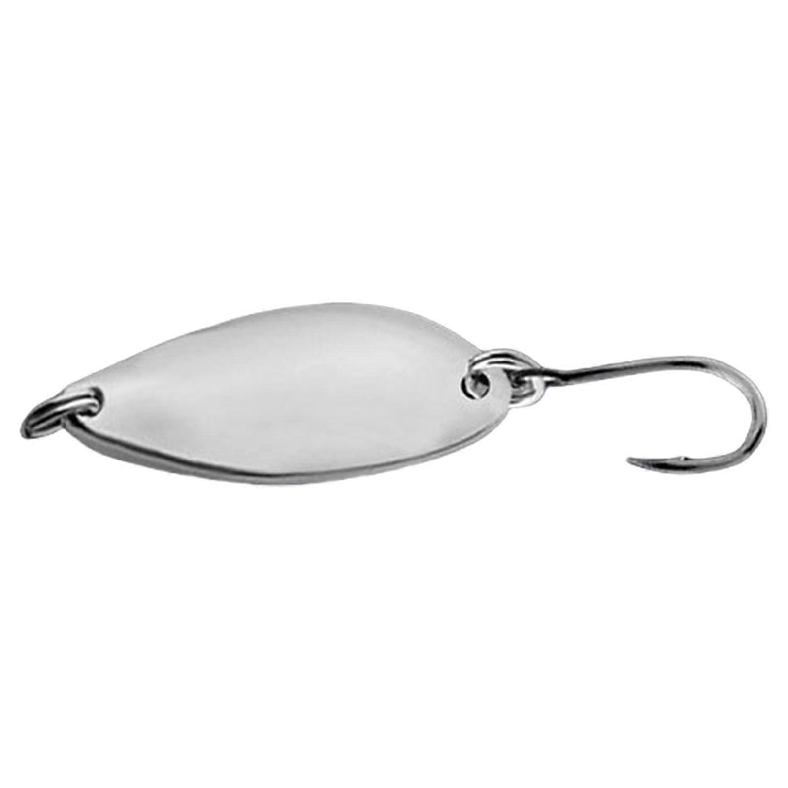 Spoons Lures For Trout Fishing Spinner Metal Hard Baits With Single Hook Sequins Durable Tackle