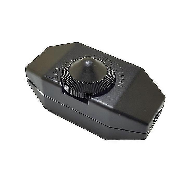 1a 220vac Design Dimmable Led Dimmer (rotary Dimmer) Led Dimmable, On/off, 110-220v, In-line Switch, Blac