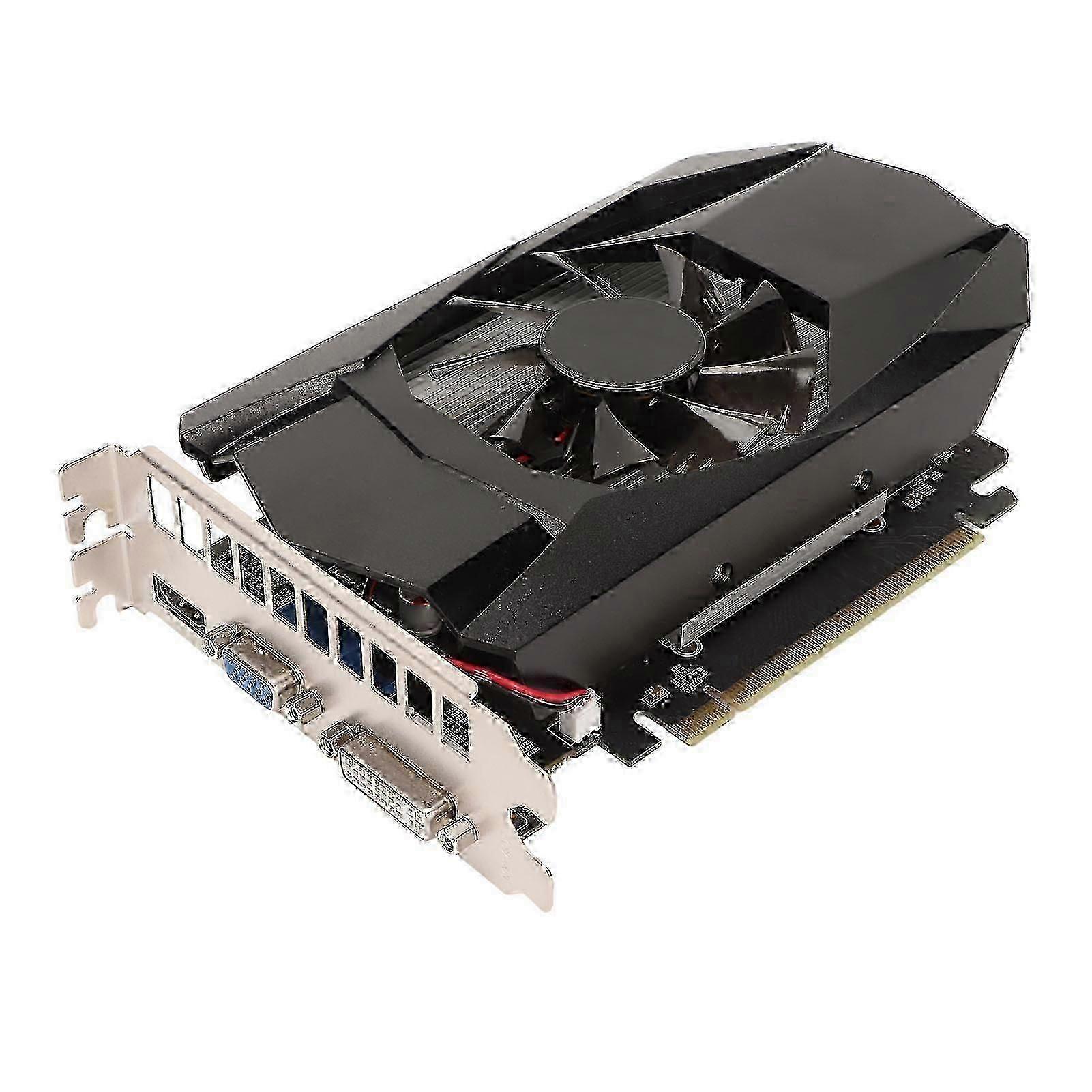 PCI Express X16 2.1 Compatible 650MHz Core Frequency HD7670 Graphics Card with 4GB GDDR5 Memory and DirectX 11 Support for Gaming