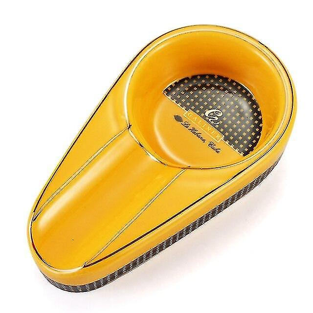 シガーカッターパンチセラミックスシガー灰皿ガジェット屋内家の灰皿ポケットアクセサリー