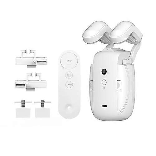 Smart Automatic Curtain Opener With Remote Control, Electric Motor For Roman Rod And TShaped Or UShaped Tracks