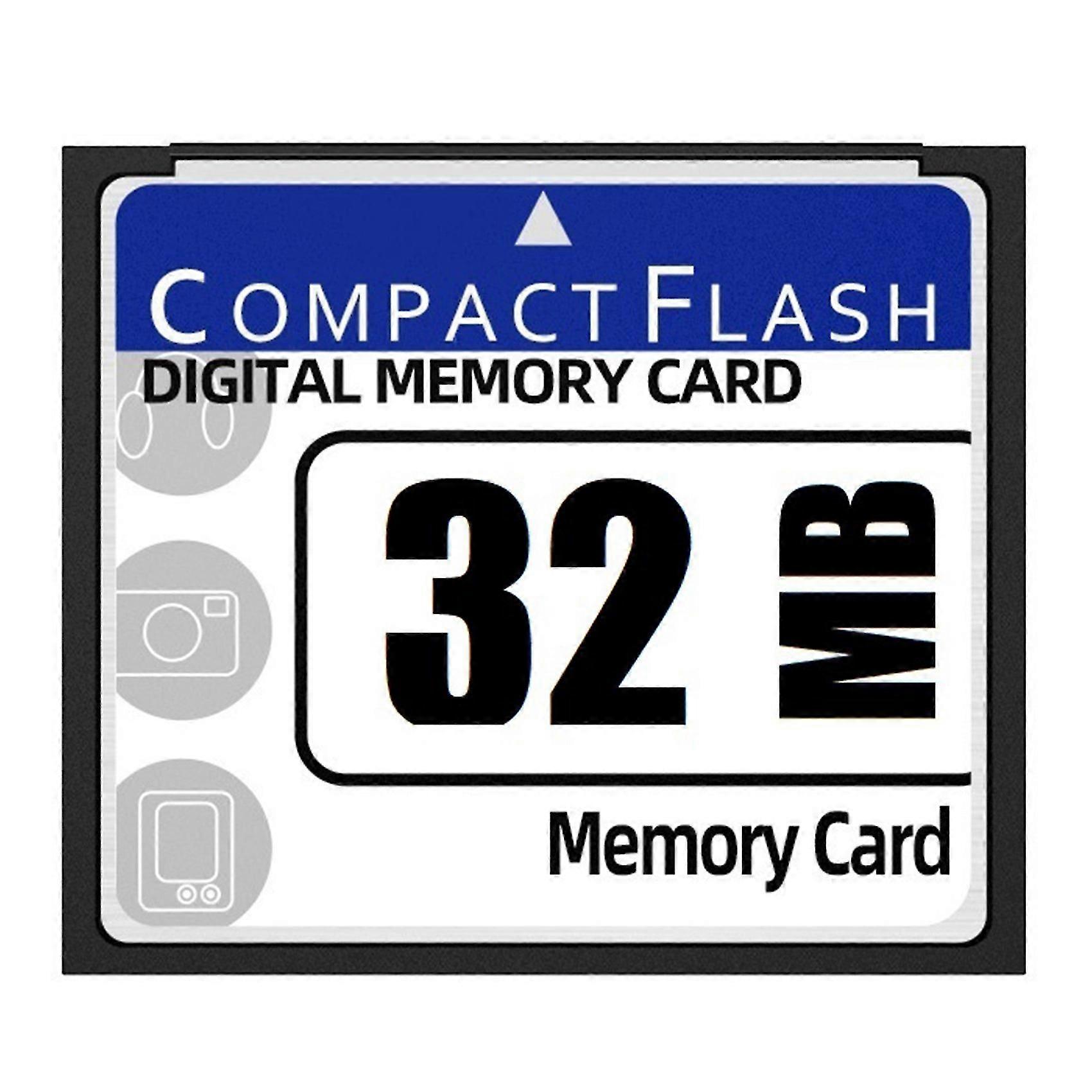 32MB Compact Flash Memory Card compatible with Camera, Advertising Machine, Industrial Computer Card
