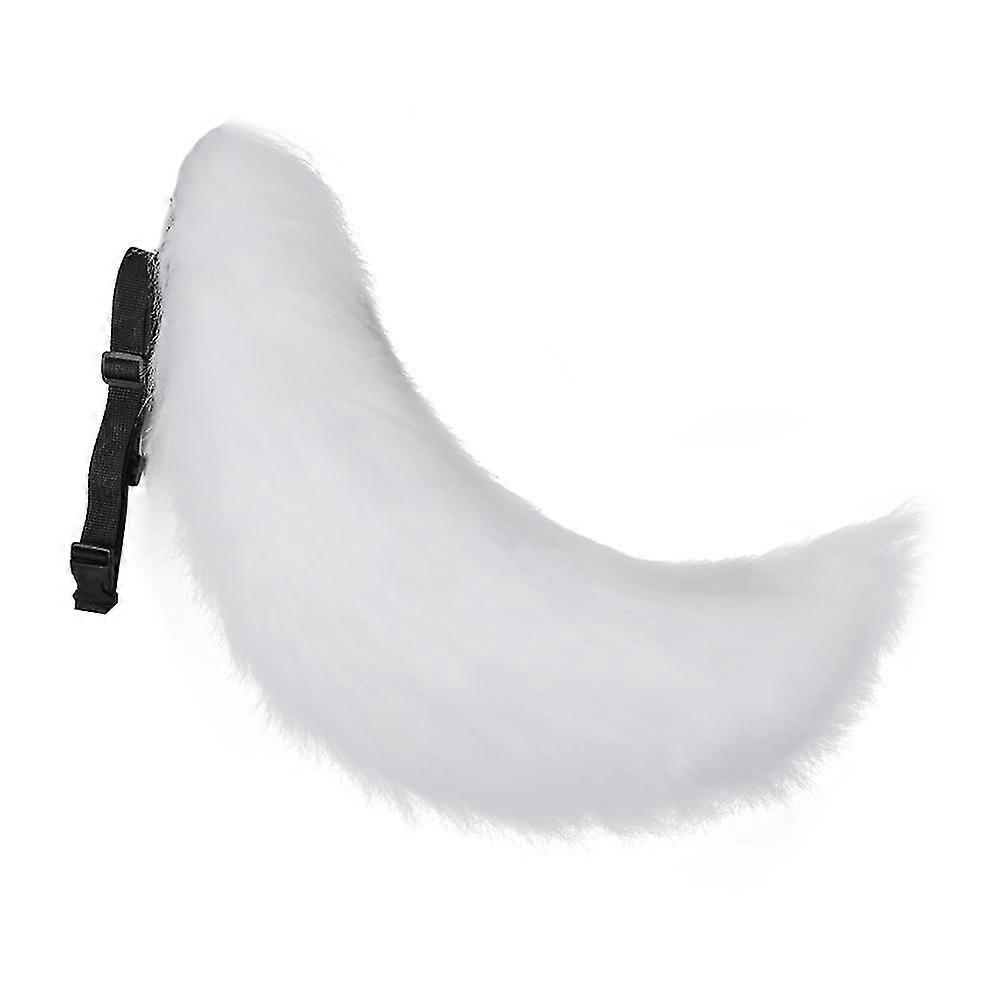 フェイクファーアニマルビッグテールフォックスキャットドッグウルフテールセットハロウィーンパーティーコスチュームアクセサリー