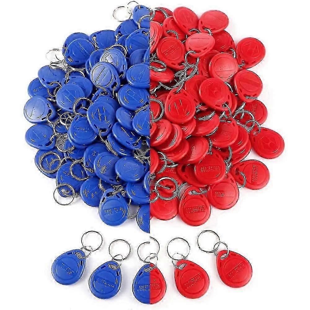 50pcs 125 Khz Proximity Id Card Rfid Keyfob Access Control Key For Door Entry Access Control System,__a hwySH