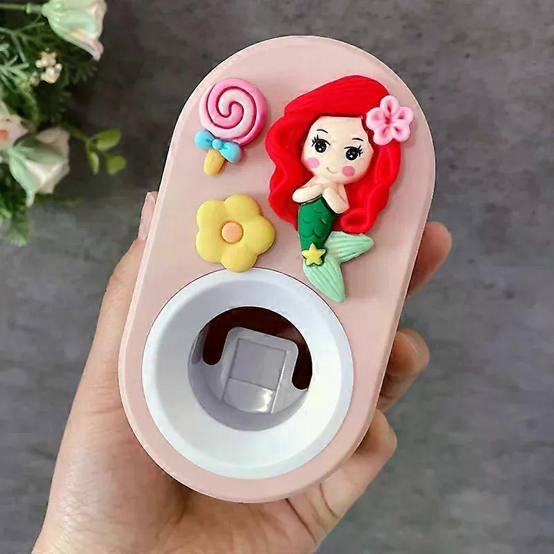 1pc Automatic Toothpaste Squeezer Toothpaste Dispenser Toothpaste Holder Hanging Wall Type No Punching