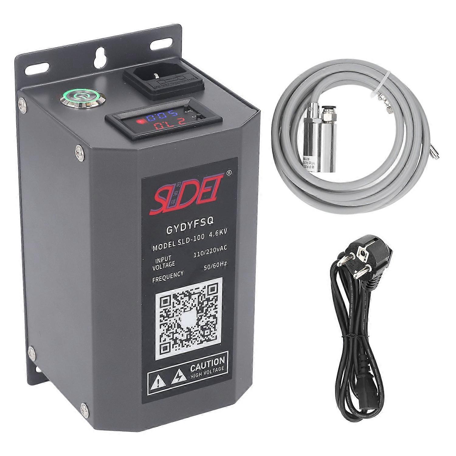 Ionizing Air Gun 4.6kV Antistatic Air Gun With High Voltage Generator for Limited Space Small Produc