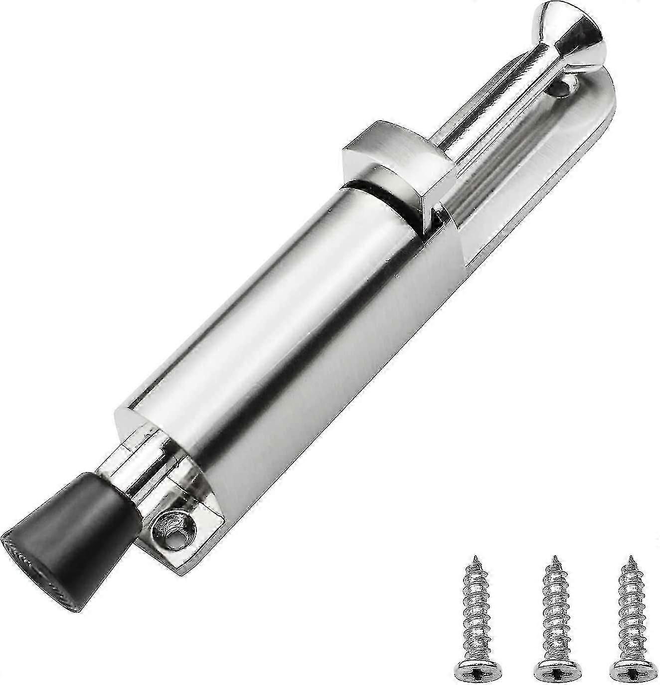 Metal Floor Door Stop Spring Loaded Door Holder Durable Gate Catch