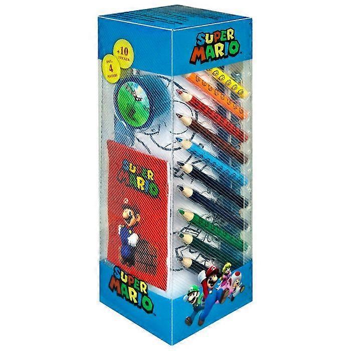 Stationery Box - Nintendo - Super Mario Bros - Multicolor - Red - Interior