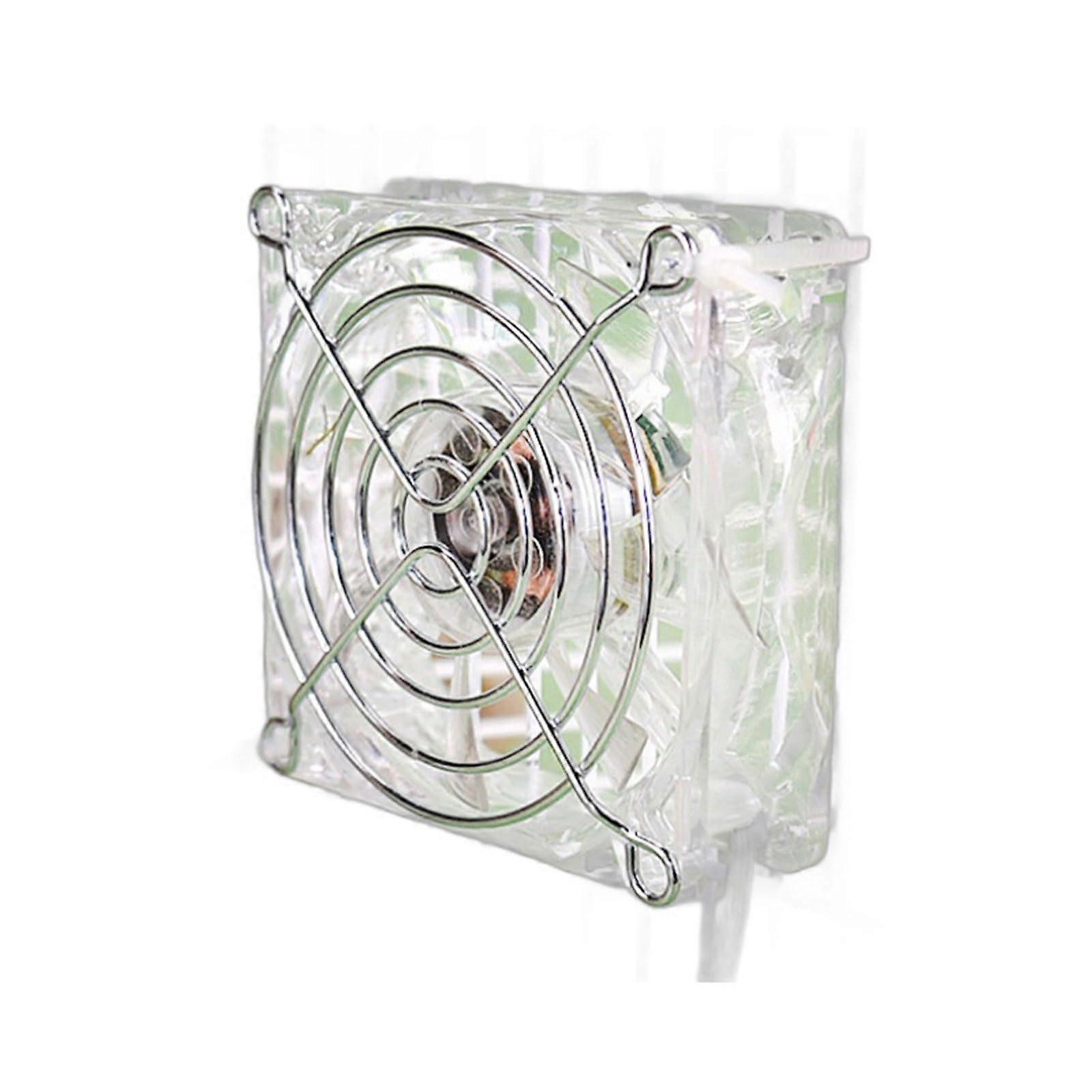 USB Portable Cooling Fan for Pet Cages with Quiet Airflow for Hamster, Small Dog and Desk Use