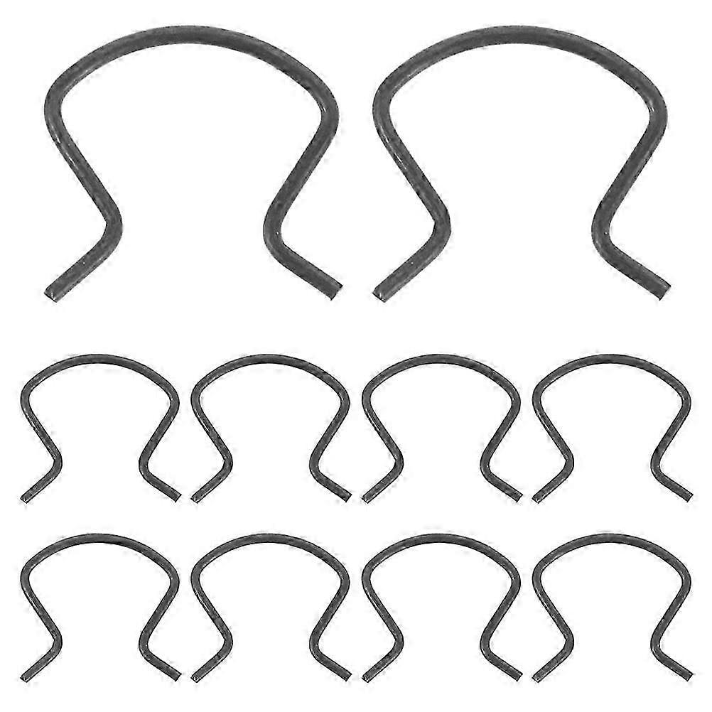 15pcs Universal Car Window Crank Handle Retainer Clips Durable Metal Retaining Clips For Window Handle Replacement And Repair Part