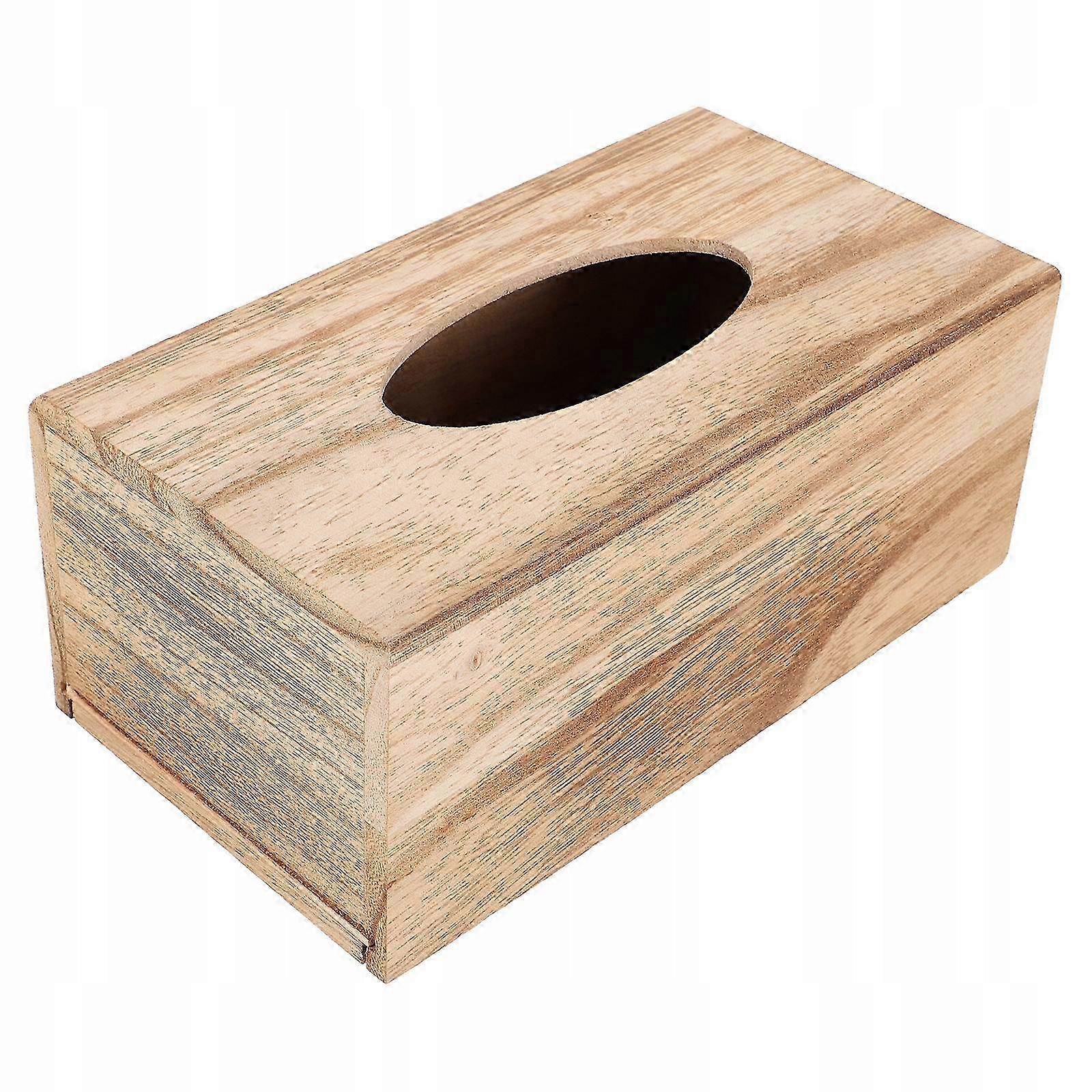 实木纸盒纸巾分配器办公室