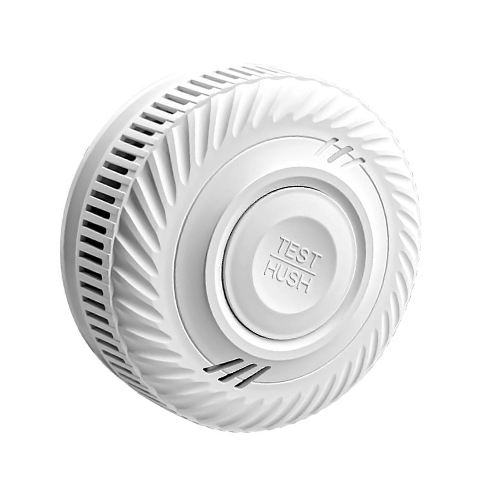 High Sensitivity Wireless Flame Alarm Exhaust Detector With 88dB Sound LED Scintillate 10 Year Battery Life For Home Office Multicolor