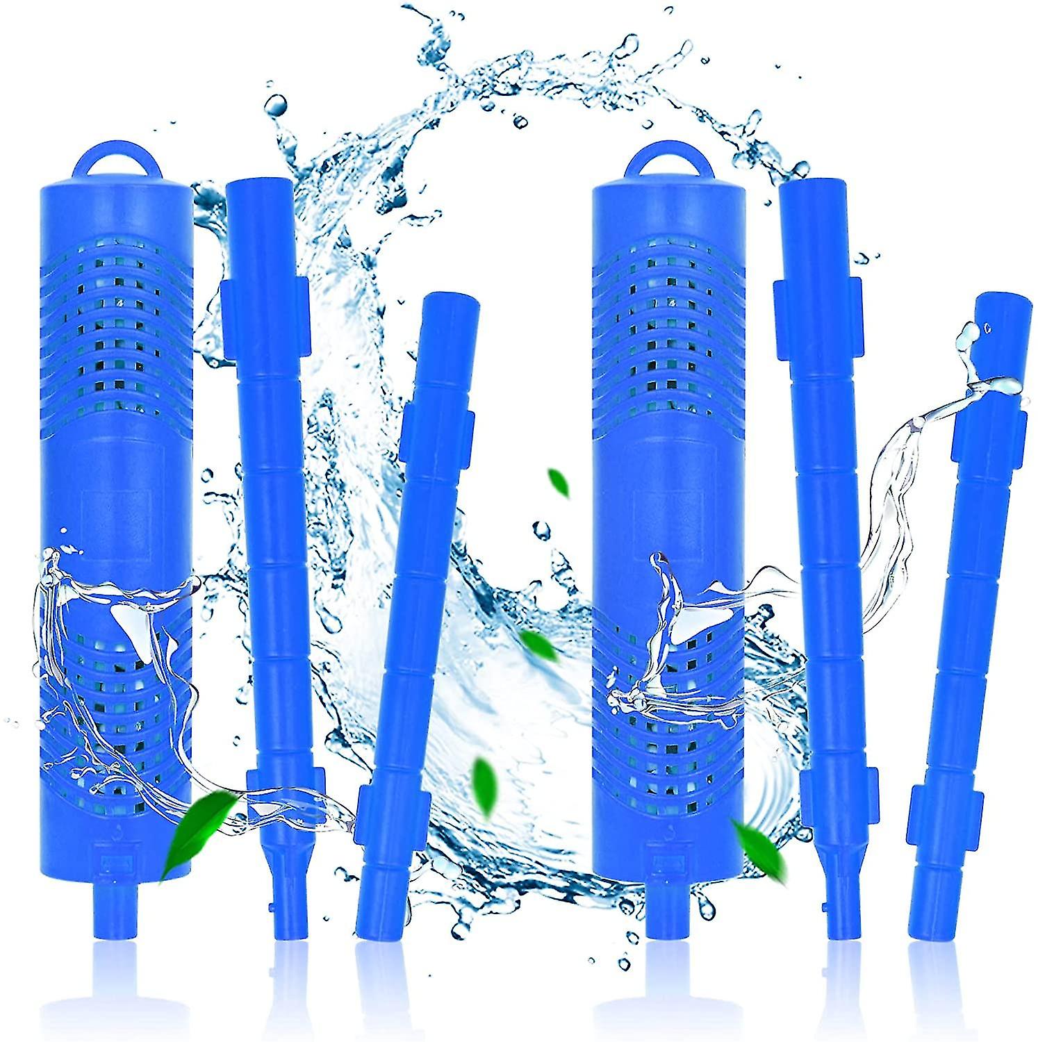 Spa Mineral Sticks For Hot Tub, 2 Stick Spa Mineral Sanitizer Last For 4 Months (blue)