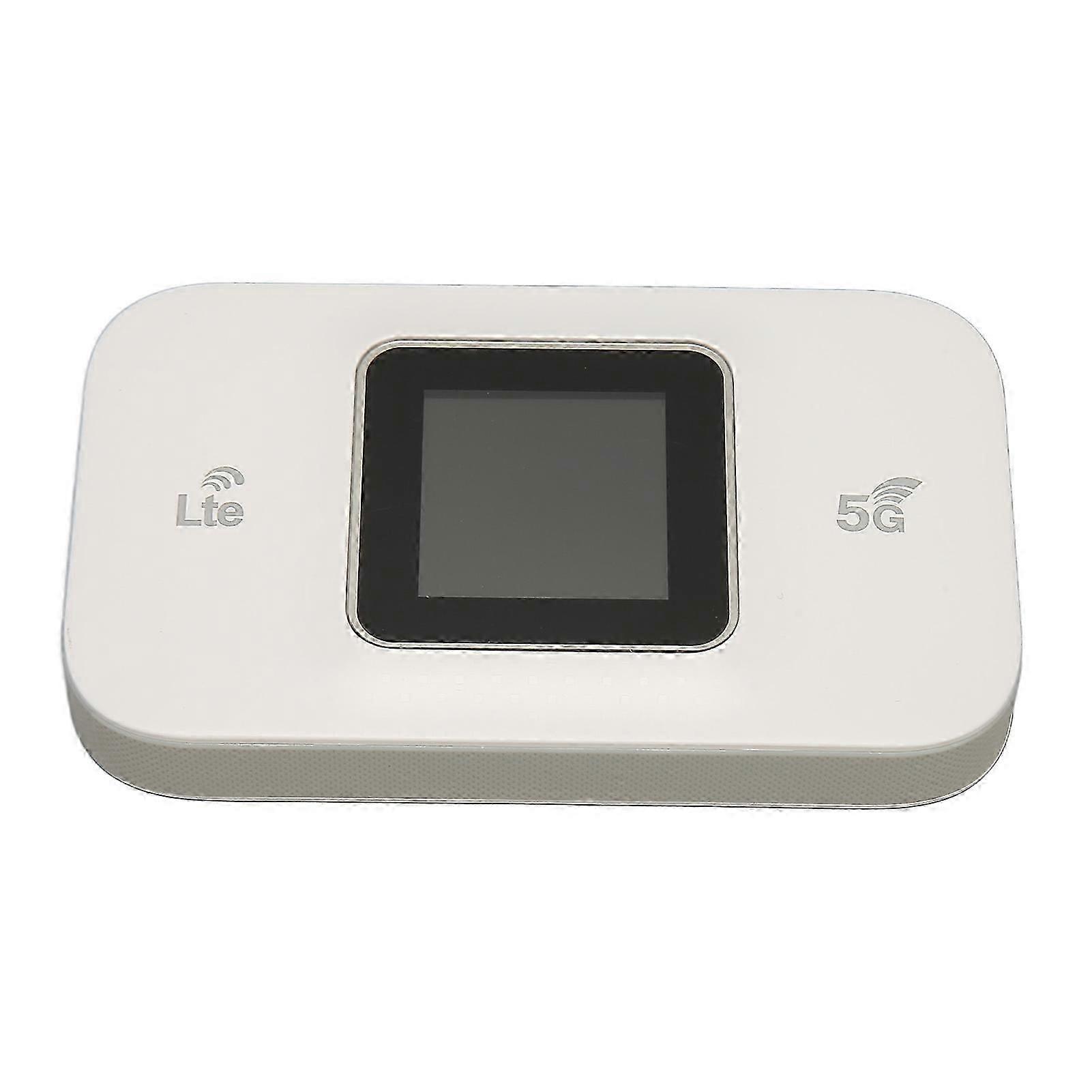 جهاز التوجيه المحمول 5G Mobile WiFi Hotspot مع فتحة بطاقة SIM يدعم 10 أجهزة لنظام التشغيل Windows Linux Travel -YT4