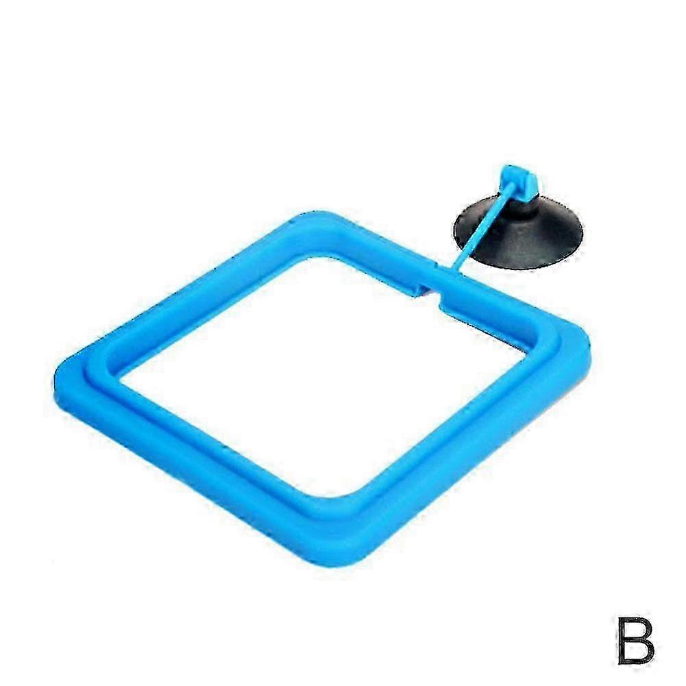 Fish Tank Feeding Circle Station Floating Food Feeder Prevent Scattering