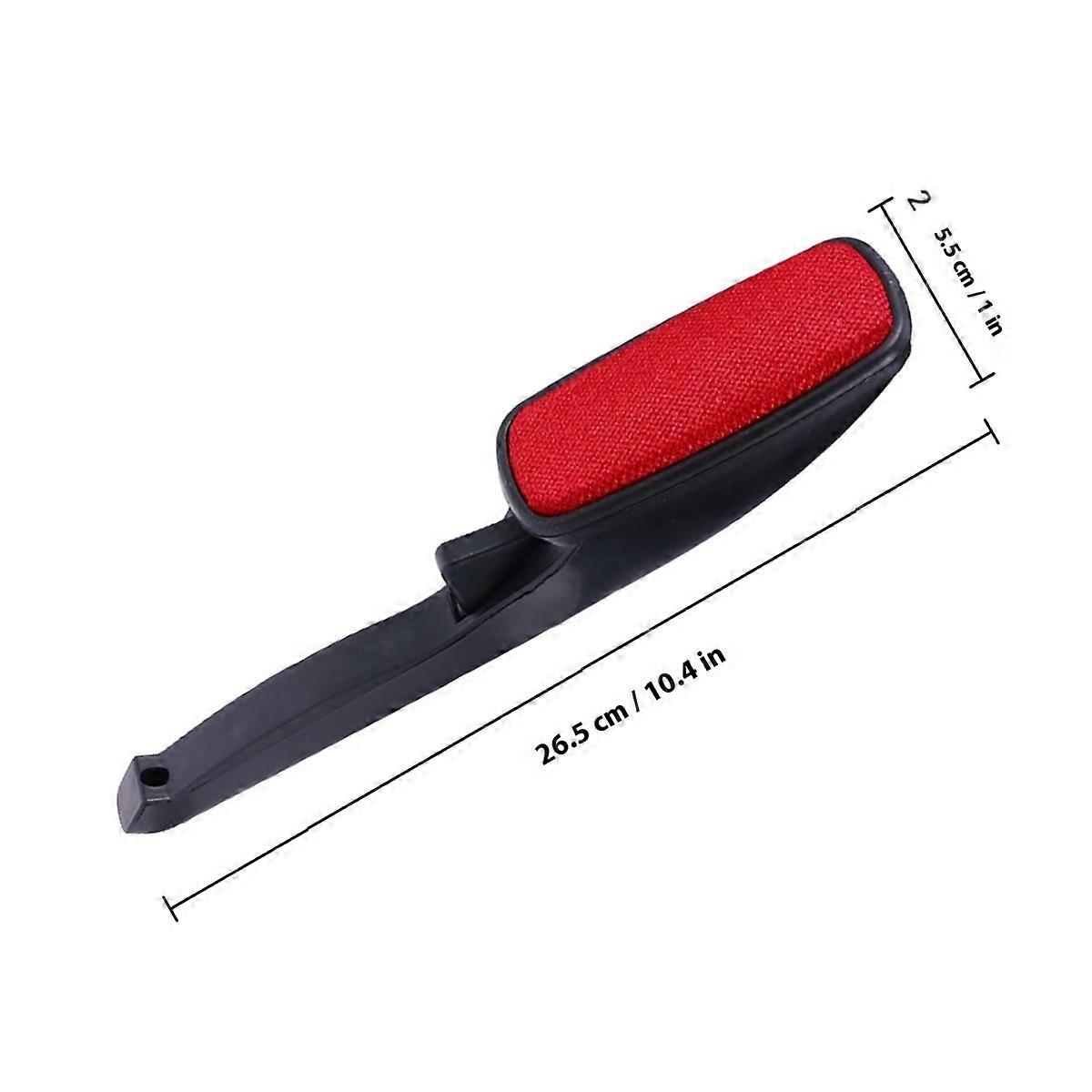 2ks Otočné statické oblečení žmolky prach domácí mazlíčci odstraňovač chloupků čistič kartáč snadno čistý nástroj (černý)