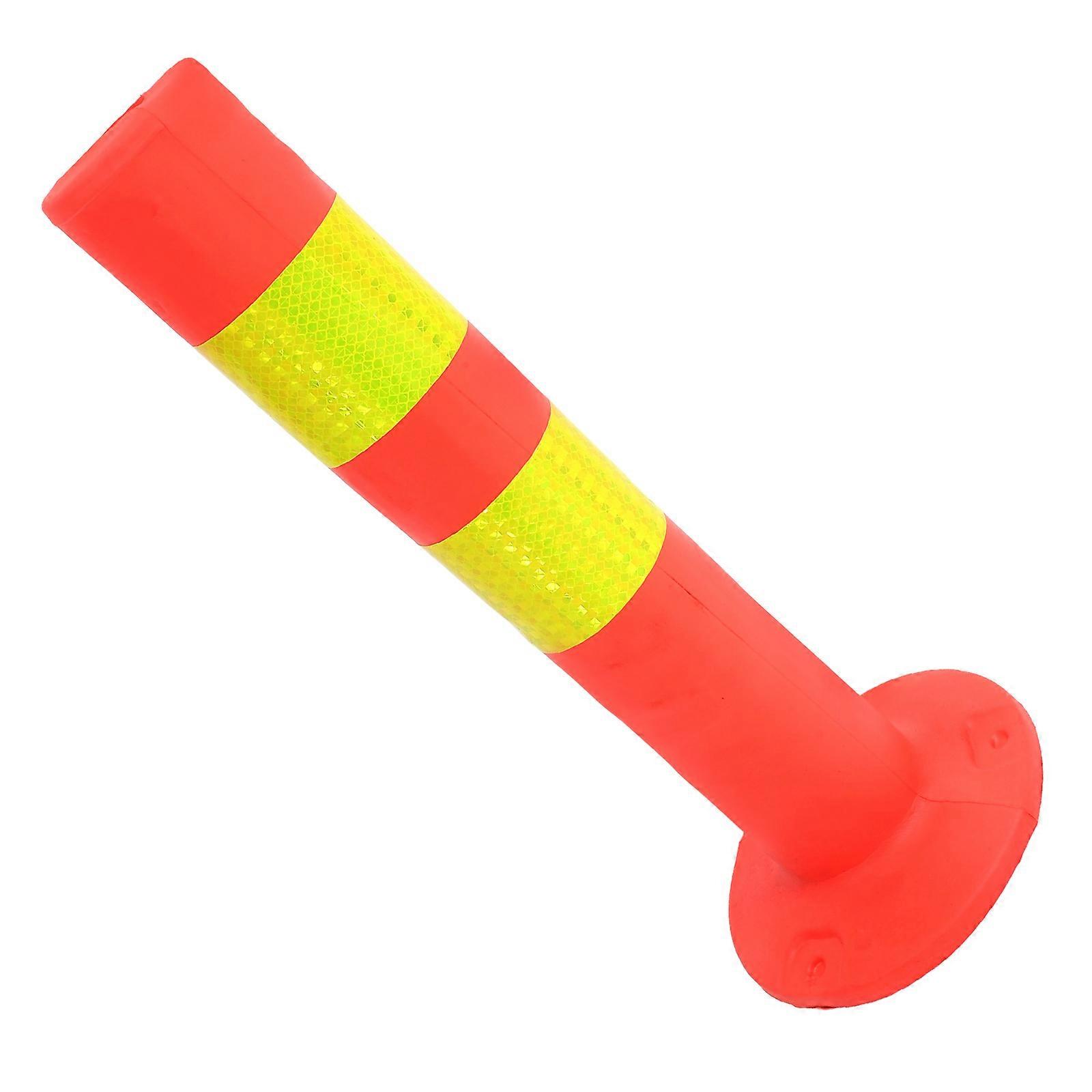 عمود التحذير 45 سنتيمتر السلامة مخروط المرآب وقوف السيارات حاجز المرور محدد آخر