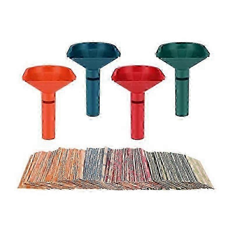 Coin Sorter with Coin Wrappers for All Coins, Coin Counter Tubes Plastic with 150Pcs Coin RollsWrap