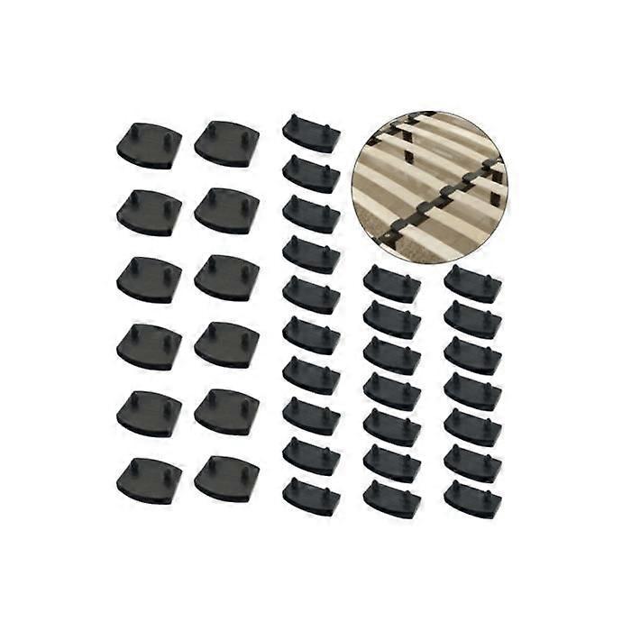 Slat Caps, 45 Pieces, Durable Connection Accessories, Plastic Replacement Caps, Slat End Caps