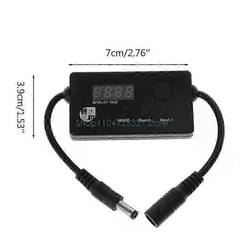 Aquarium LED Light Dimmer Controller Modulator Lighting Controller Intelligent Dimming LED Lamp Accesories Timing Modulator