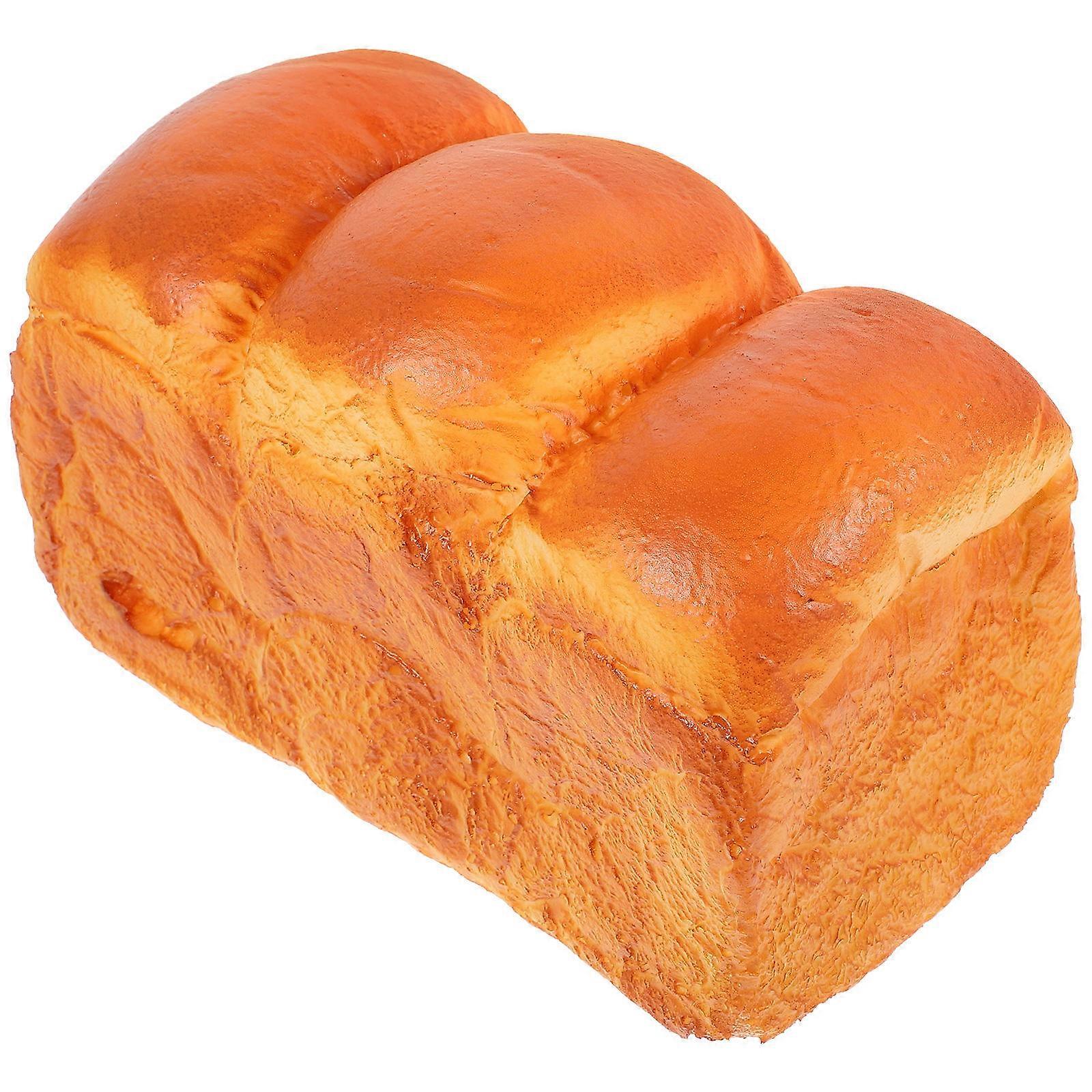 Bread Model Realistic Bread Model for Decoration Orange Display Prop