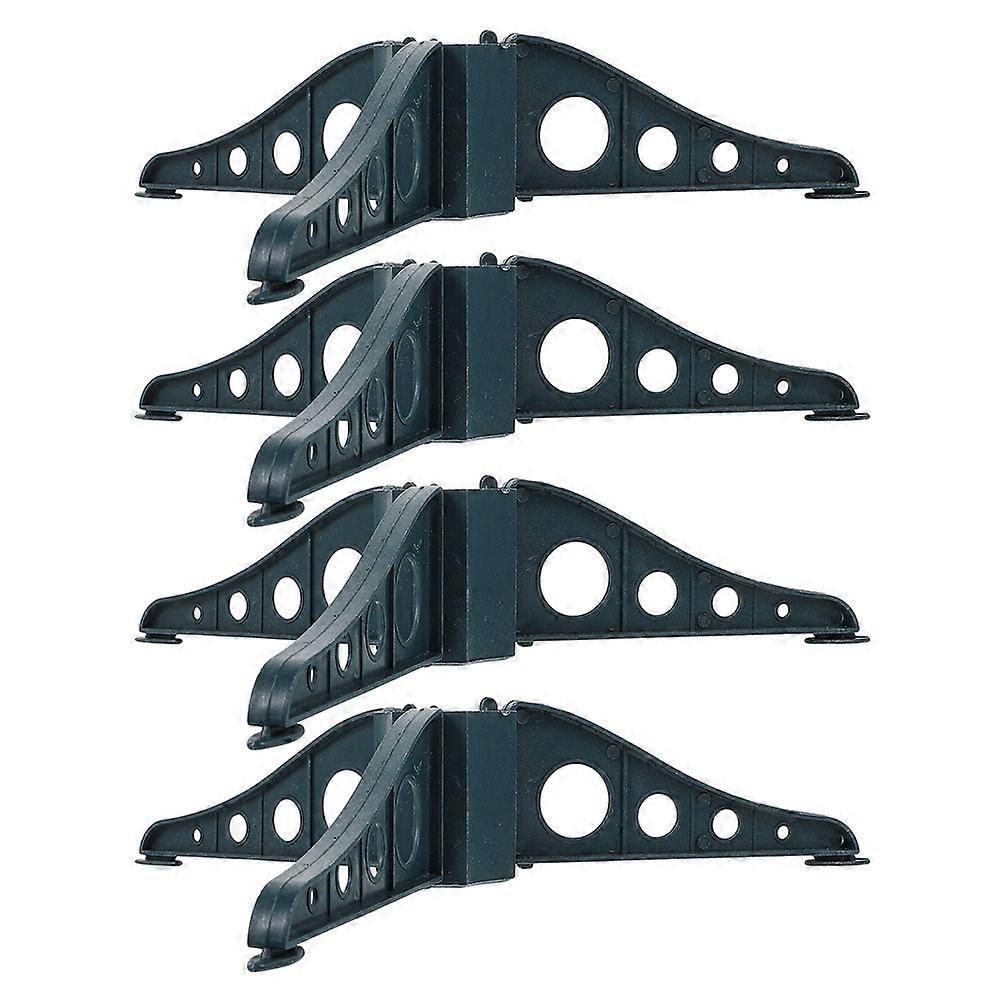 Christmas Tree Bracket 4Pcs Green Tree Fixation For Christmas Scene Setup Designed For Homeowners With Reliable ABS Material
