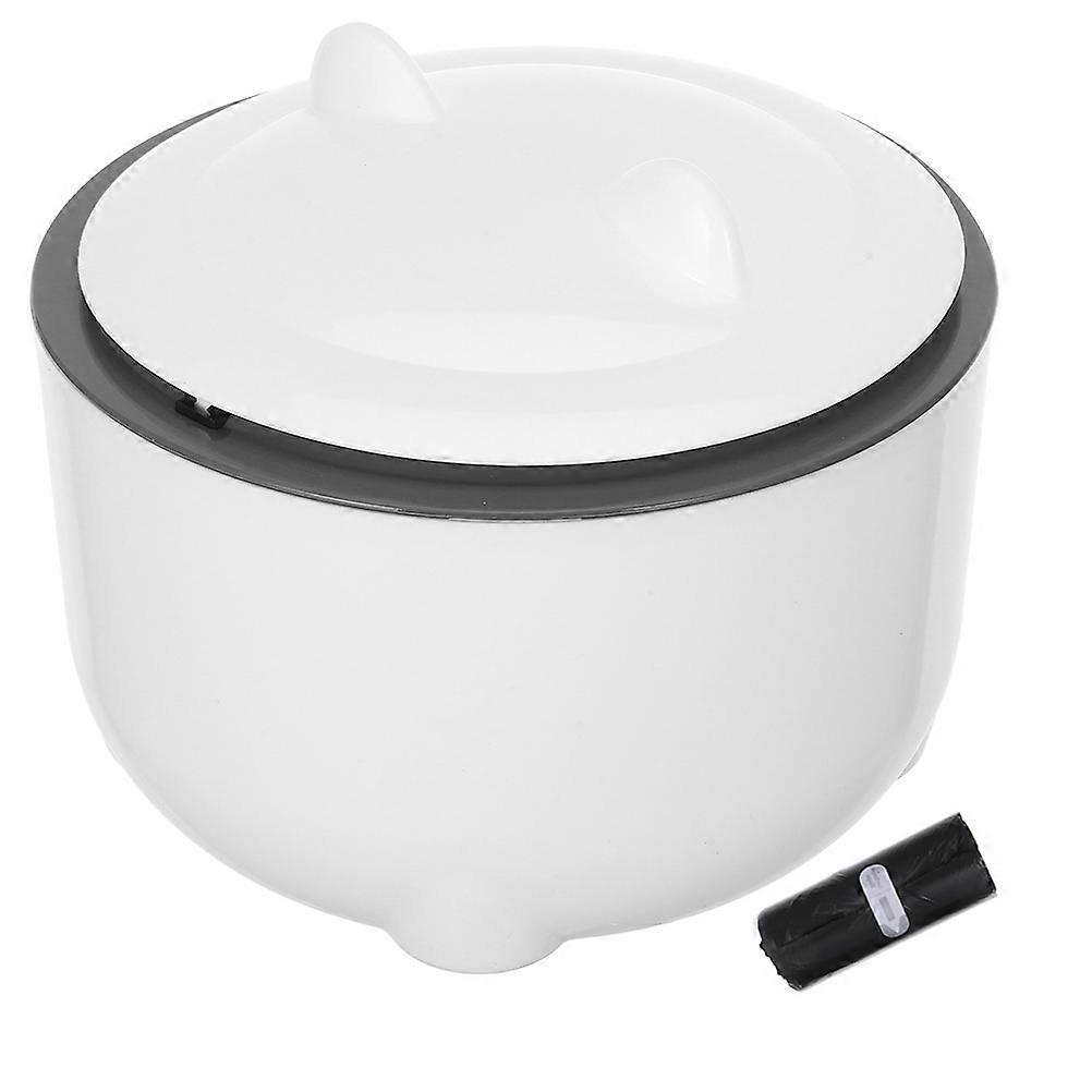 Cat Litter Disposal Bin Reusable Trash Container for Storage 1Set