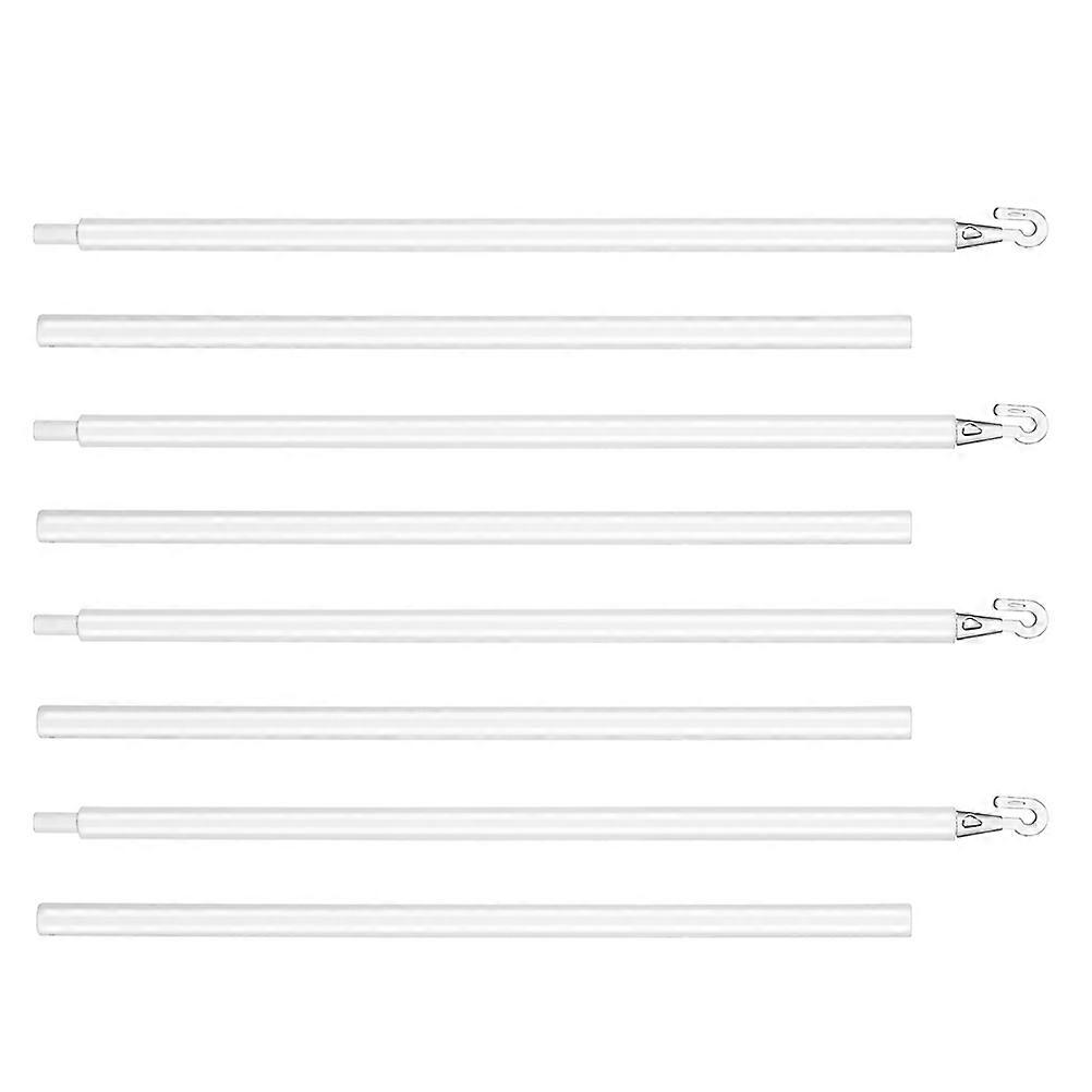 Window Blind Wand Plastic Replacement for Vertical Blinds 4Sets Curtain Rod