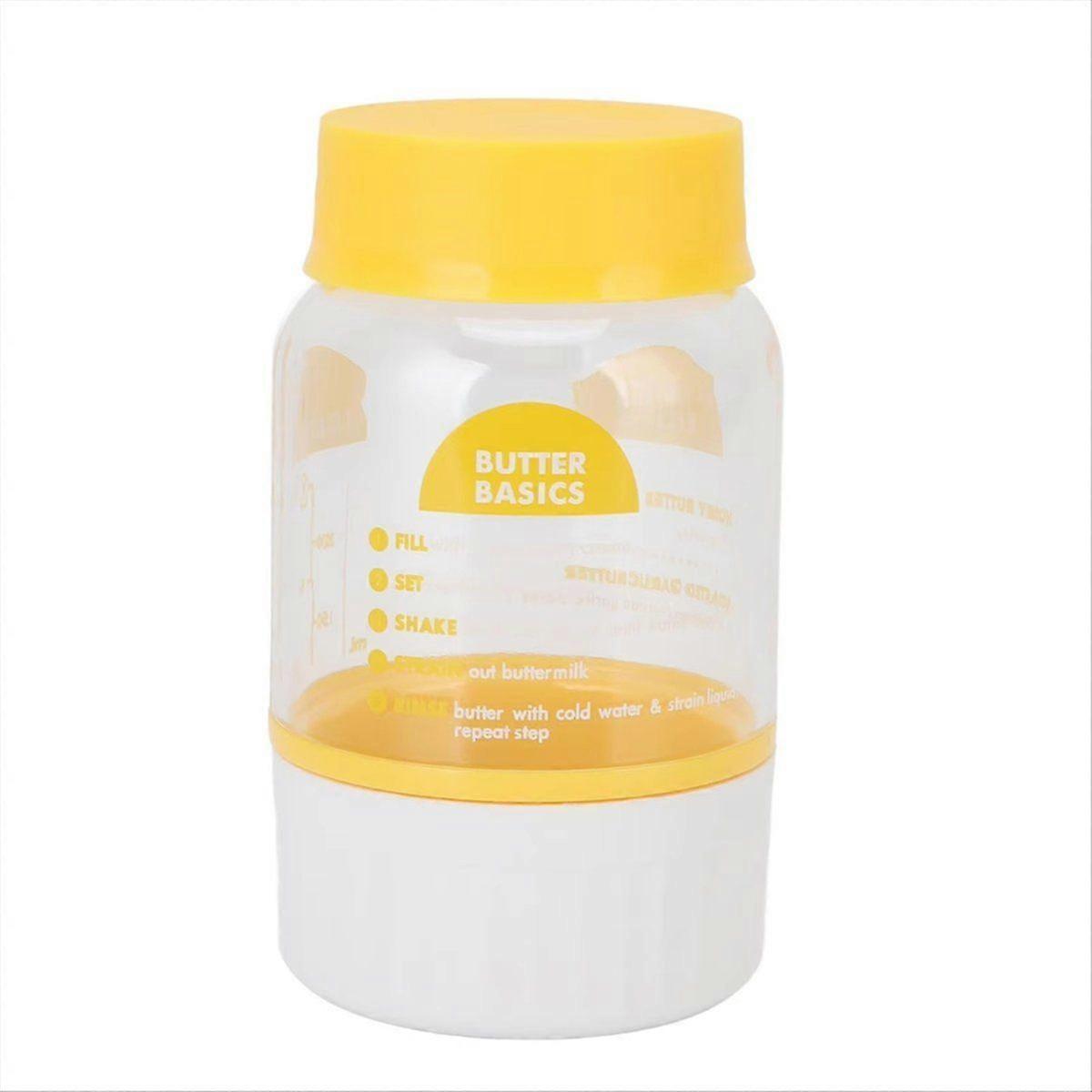 Multifunctional Butter Maker Bottle,Cream Separator for Kitchen Cooking and Baking, Essential DIY B