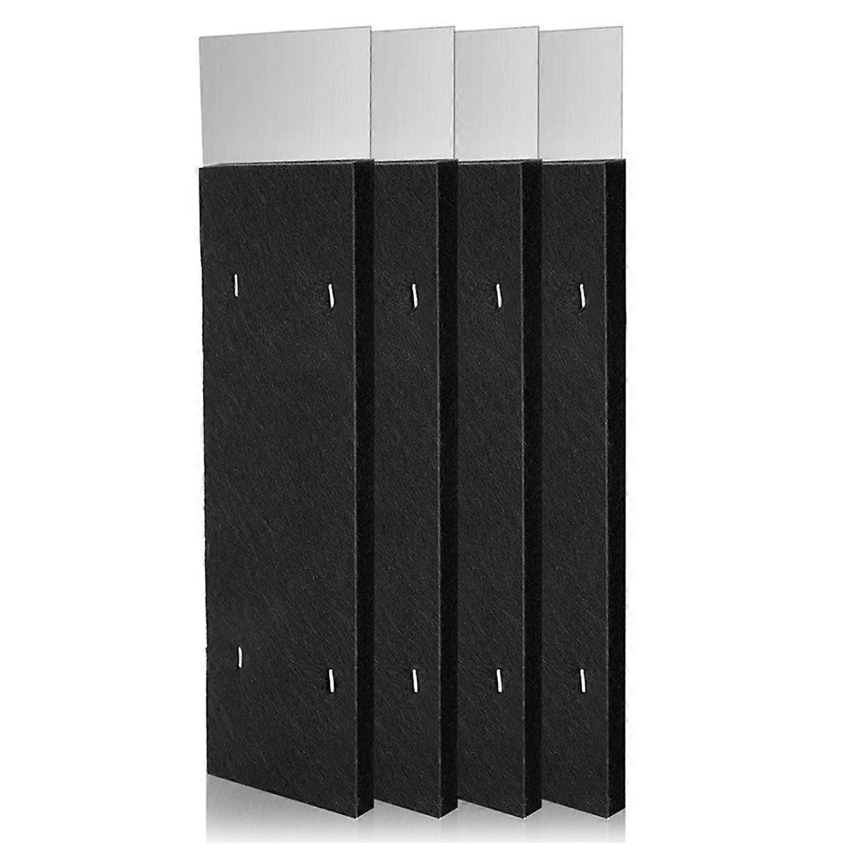 4pcs Gutter Noise Dampener 2.6 X 11.8 in Rain Noise Downspout for Outdoor Sound Reducer