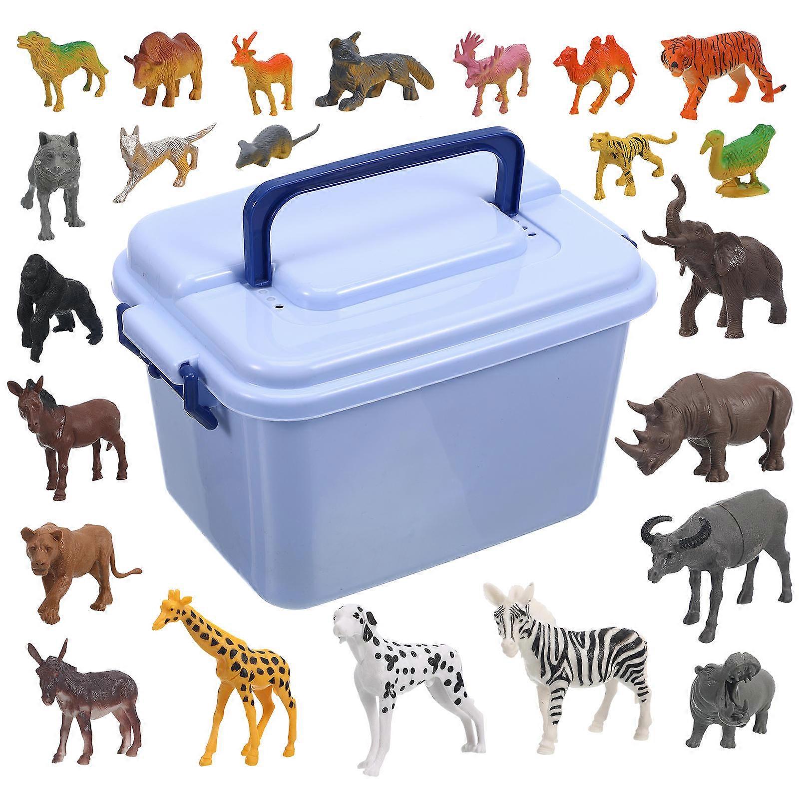 Animals Model Toys Assorted Color Simulation Animals Model for Kids 1Set